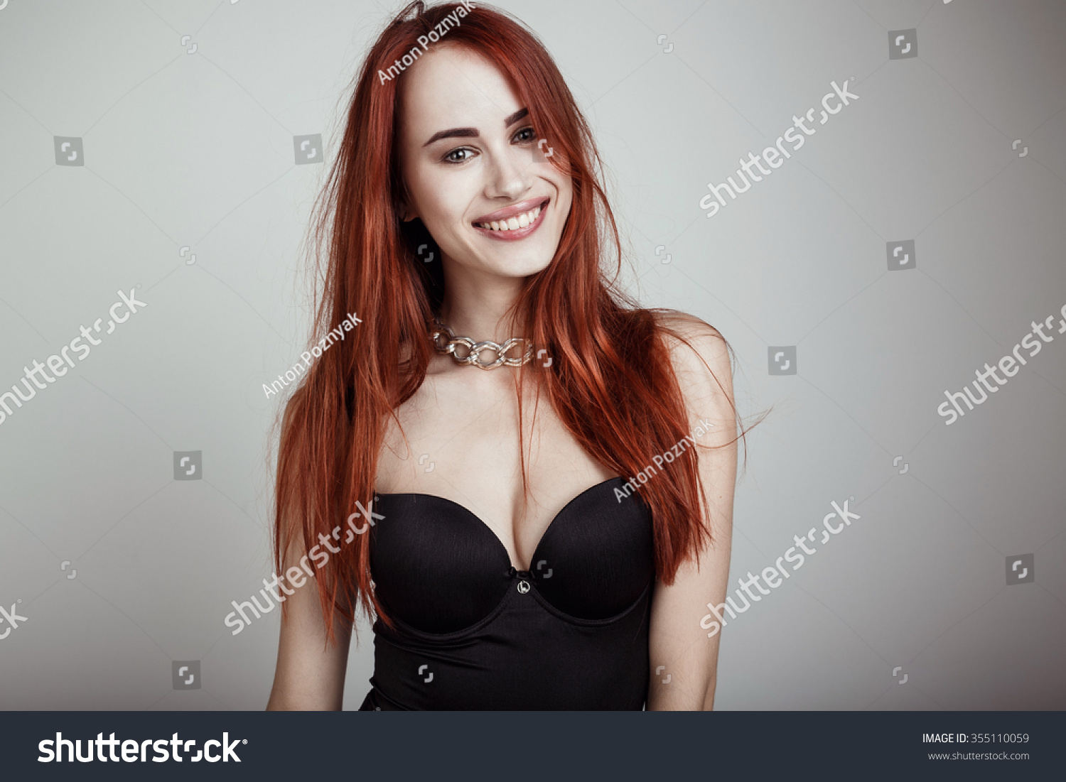 Busty Redhead Bikini