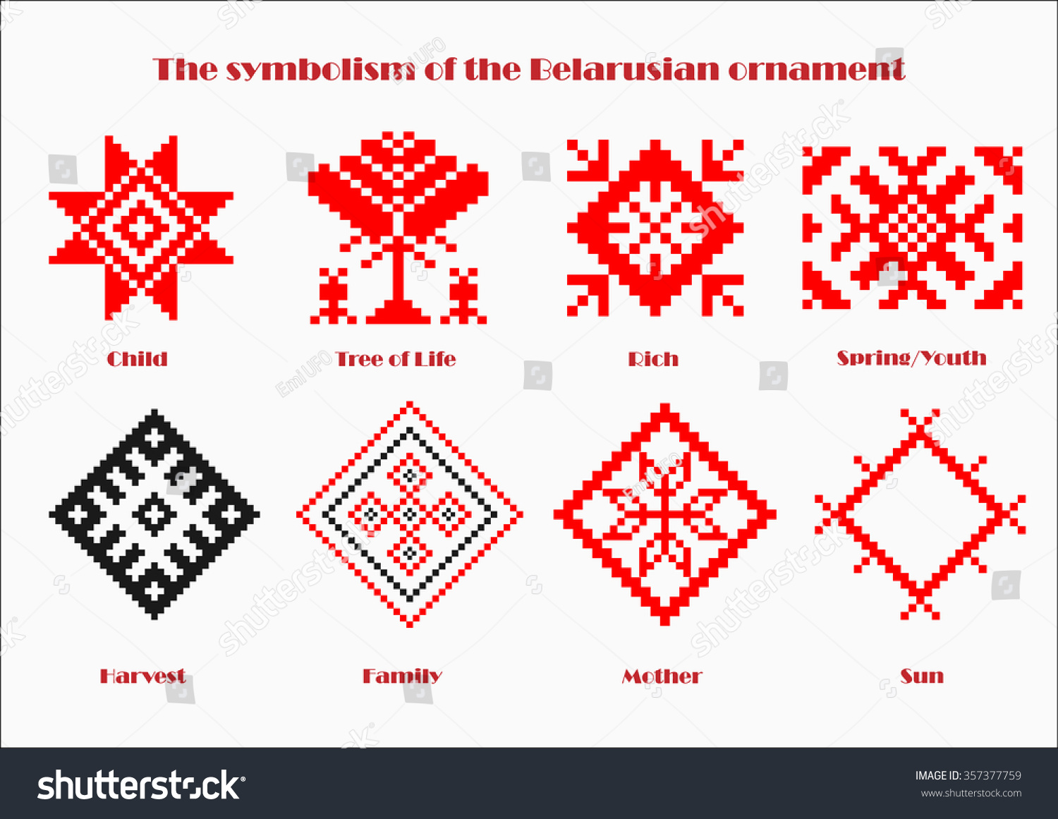 Белорусский орнамент символ крепкой семьи