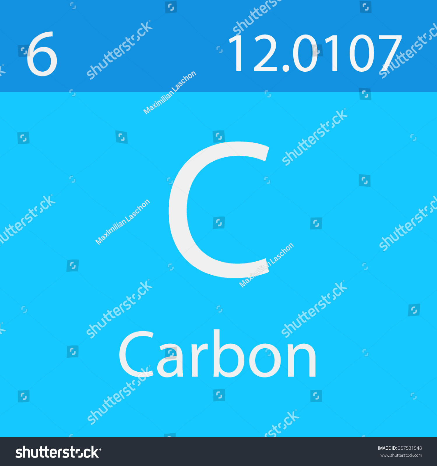 Carbon Chemical Symbol Stock Vector (Royalty Free) 357531548 | Shutterstock