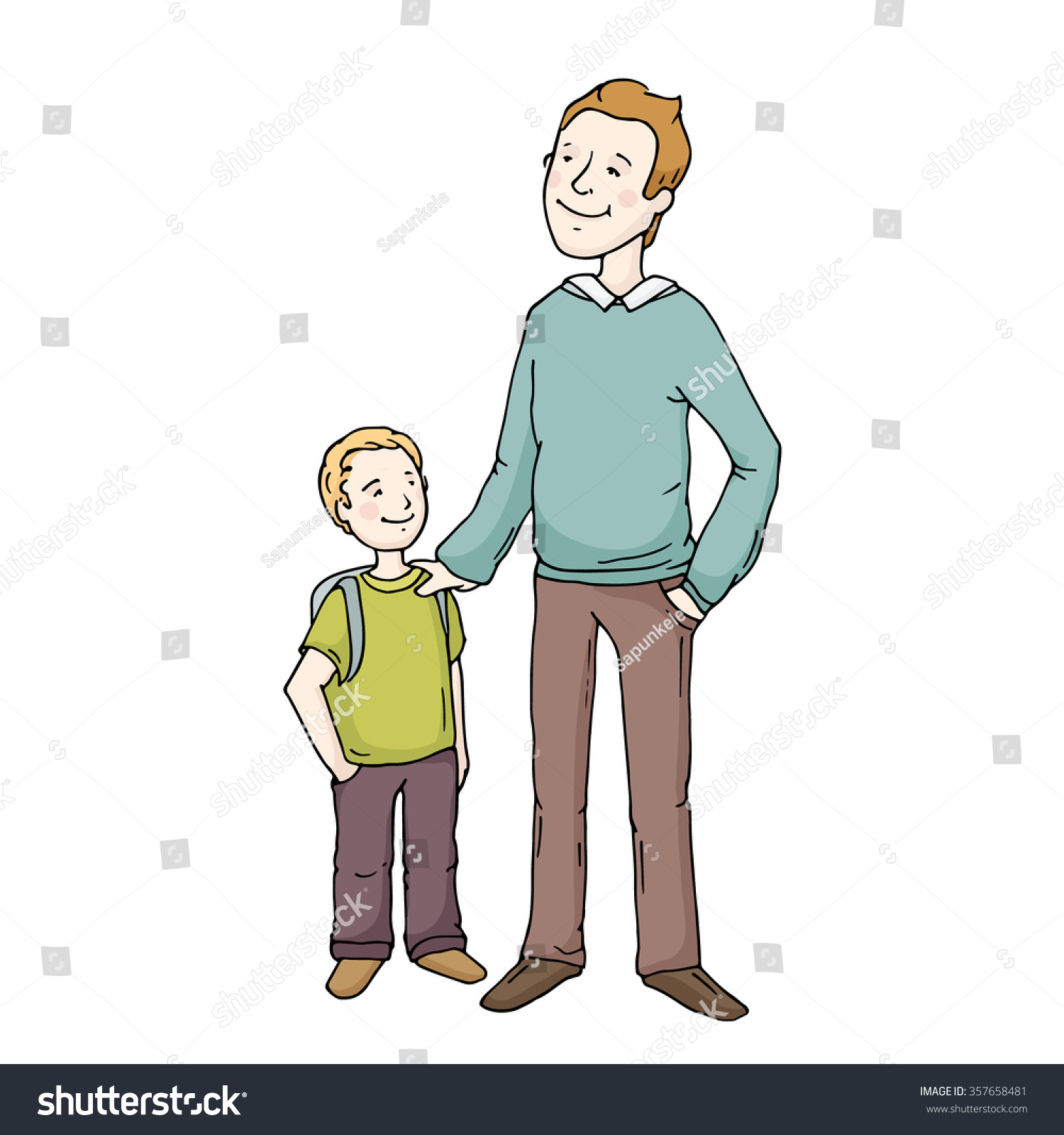 Родители и сын Flashcards