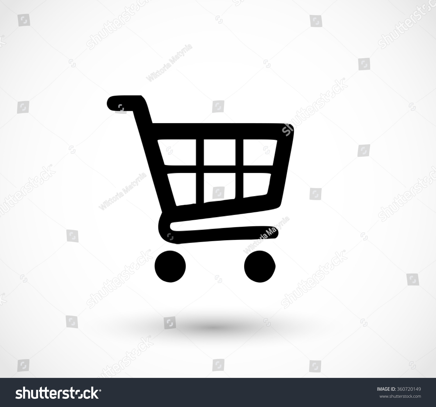 Basket Icon Vector Stock Vector (Royalty Free) 360720149 | Shutterstock