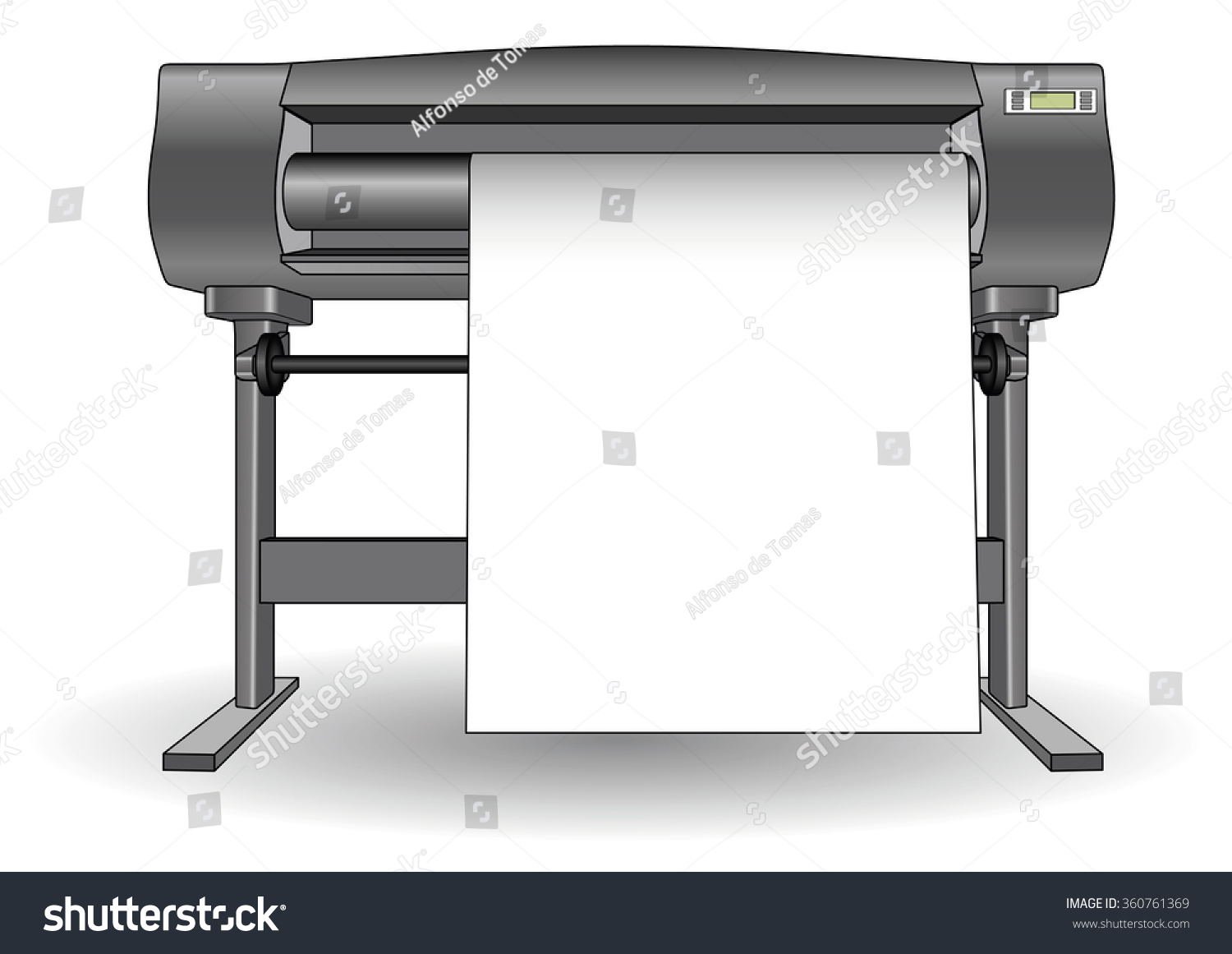 Принтер плоттер vector
