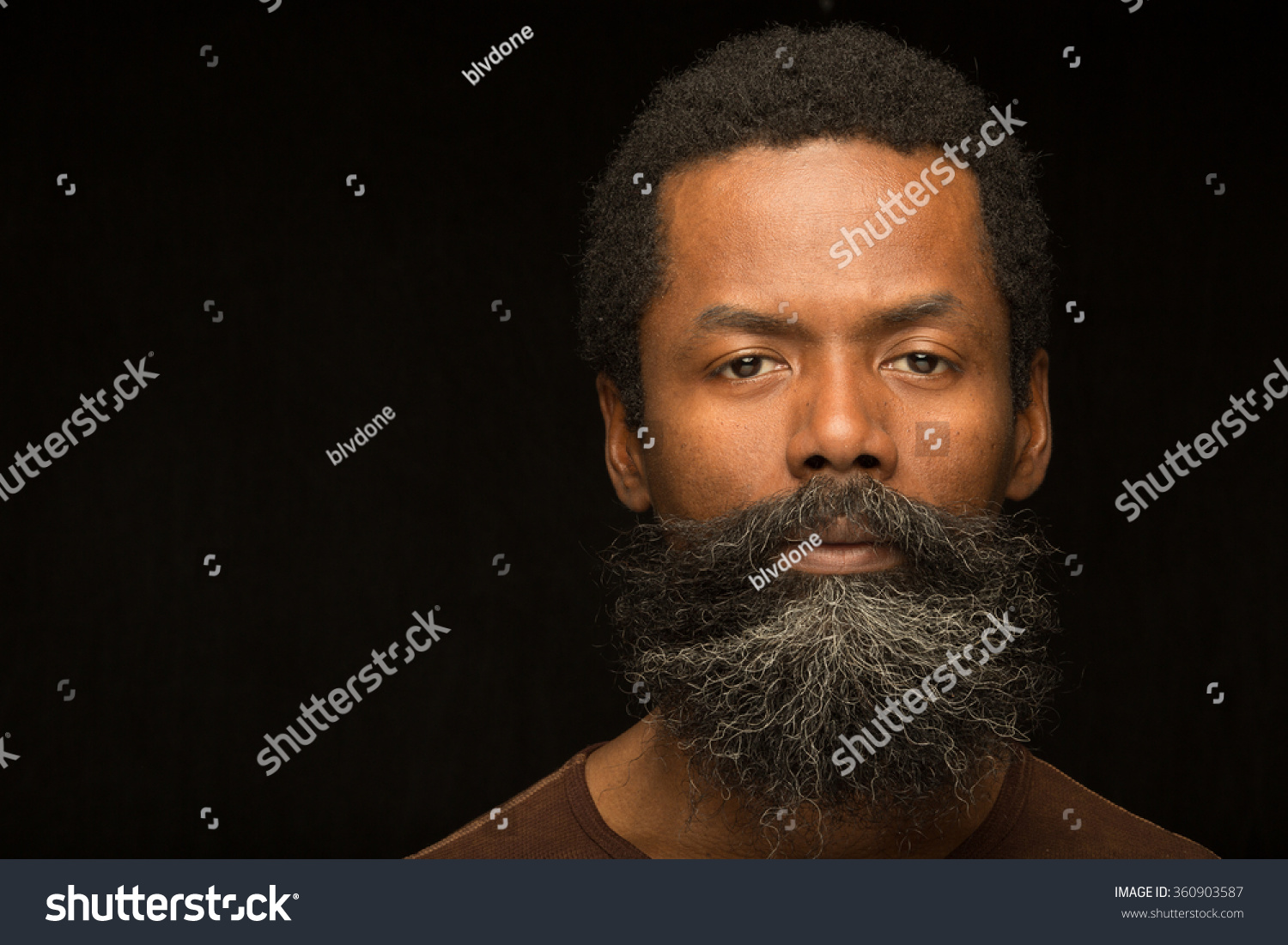 African American Black Man Portrait Stock Photo 360903587 | Shutterstock