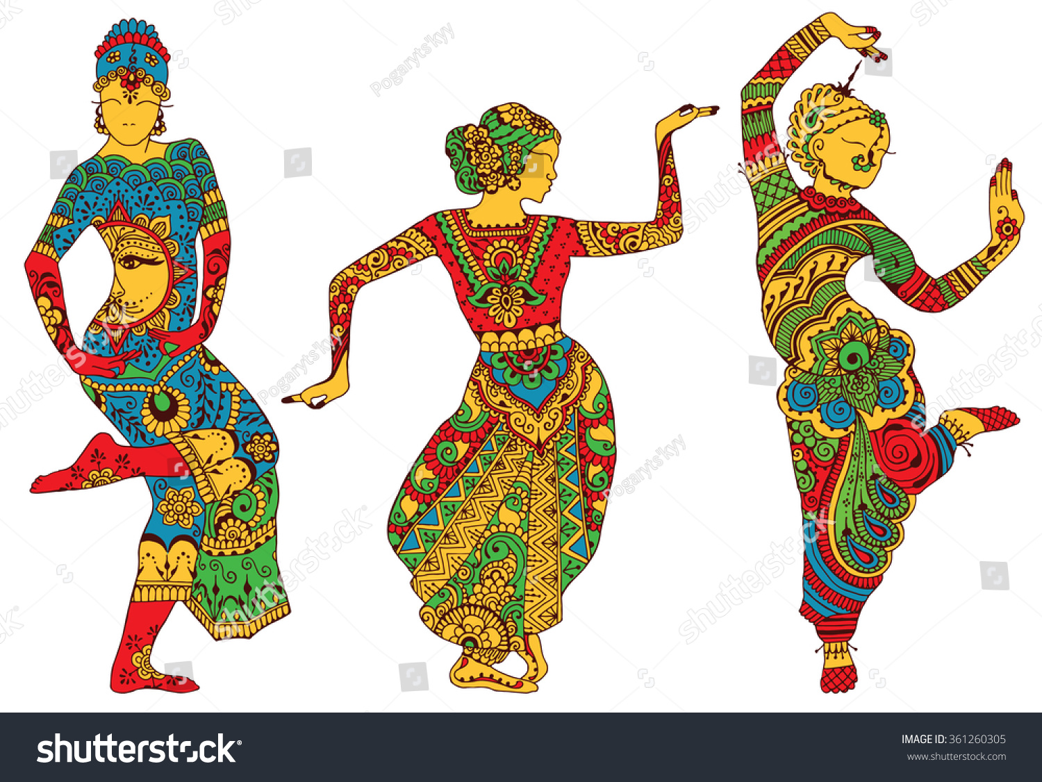 Танцующая индианка