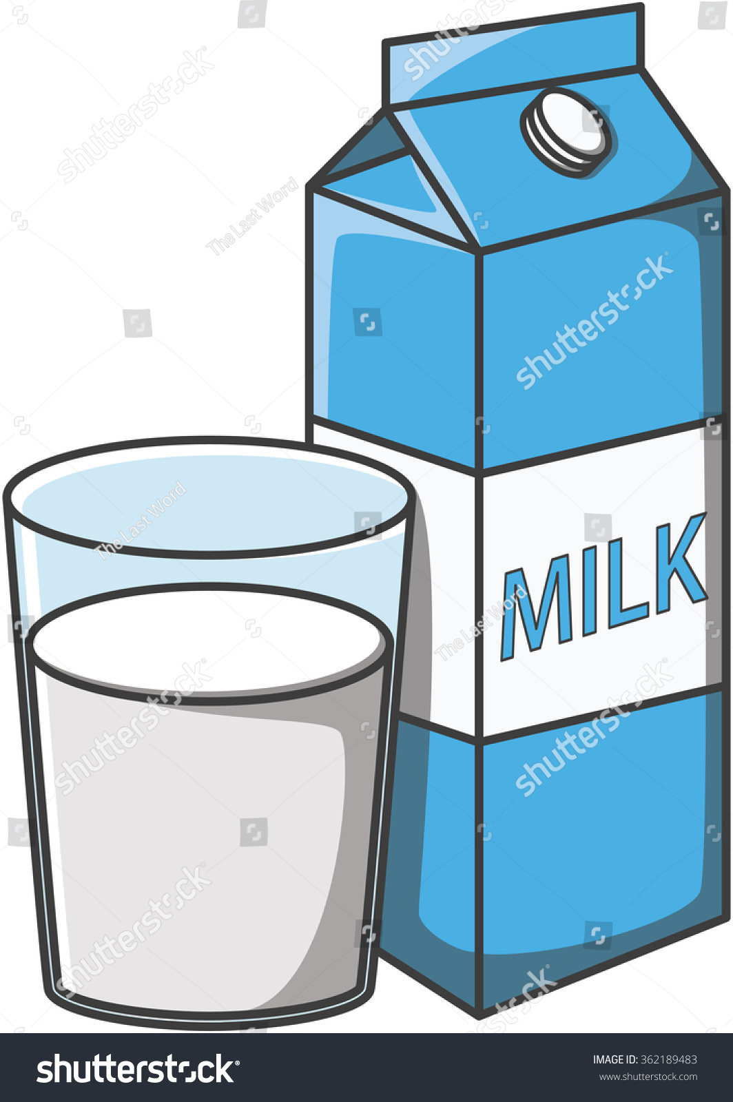 Молоко иллюстрация для детей