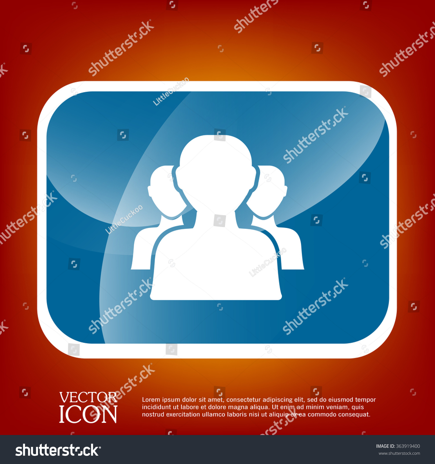 Silhouette Men Social Media Icon Stock Vector (Royalty Free) 363919400 ...