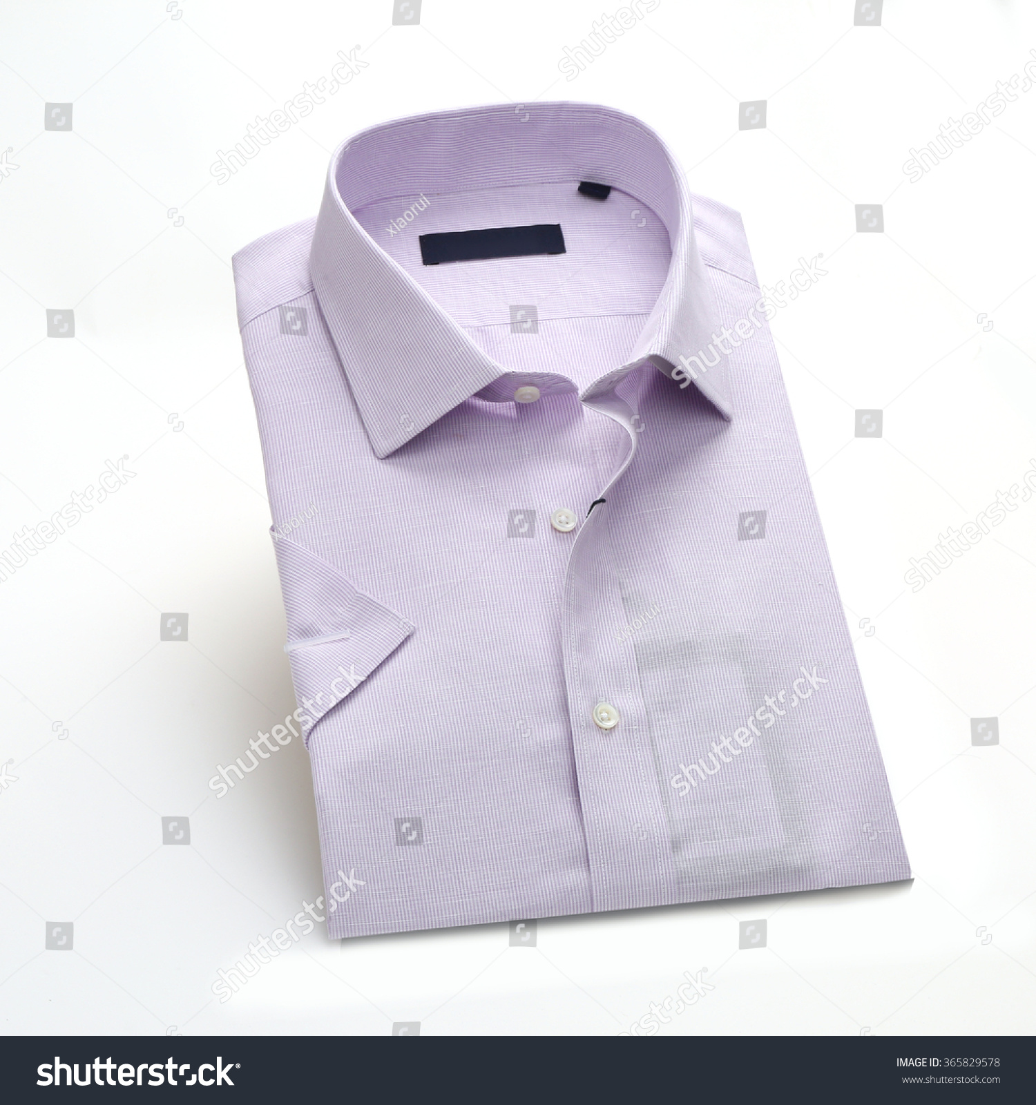 light purple shirt