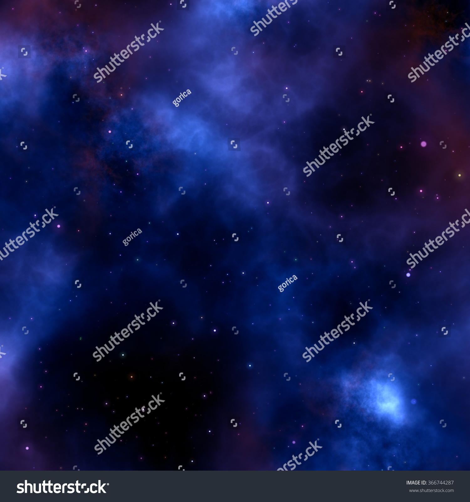 Abstract Blue Space Background Stock Illustration 366744287 | Shutterstock