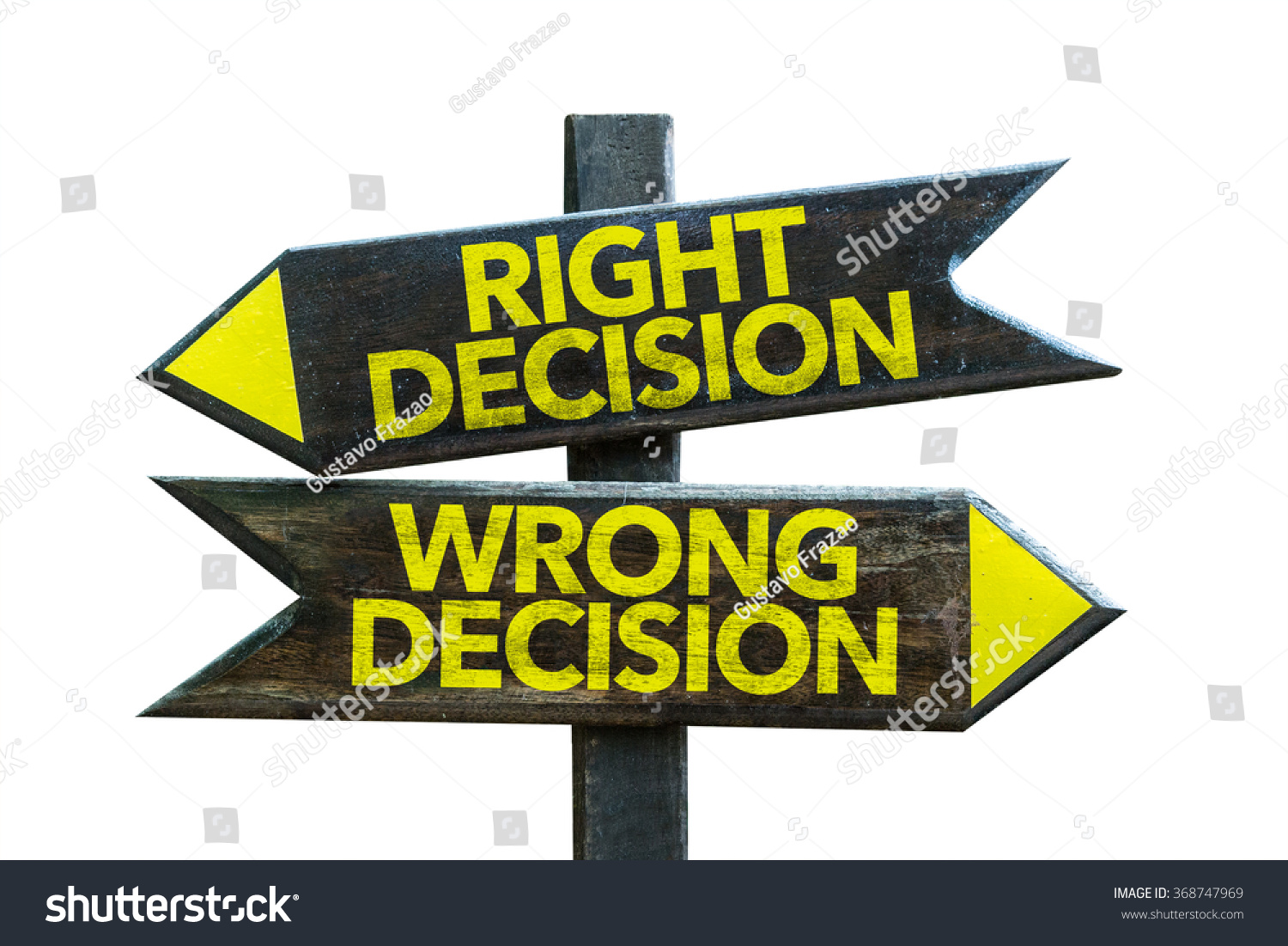 right-decision-wrong-decision-signpost-isolated-stock-photo-368747969