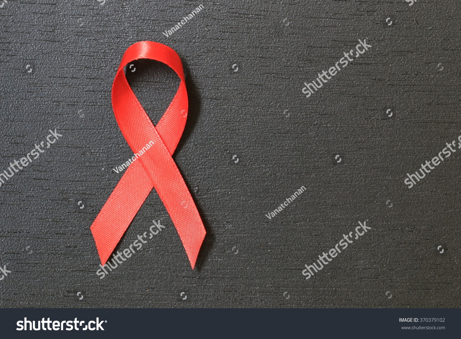 Red Ribbon Aids Awareness Stock Photo 375054682 | Shutterstock