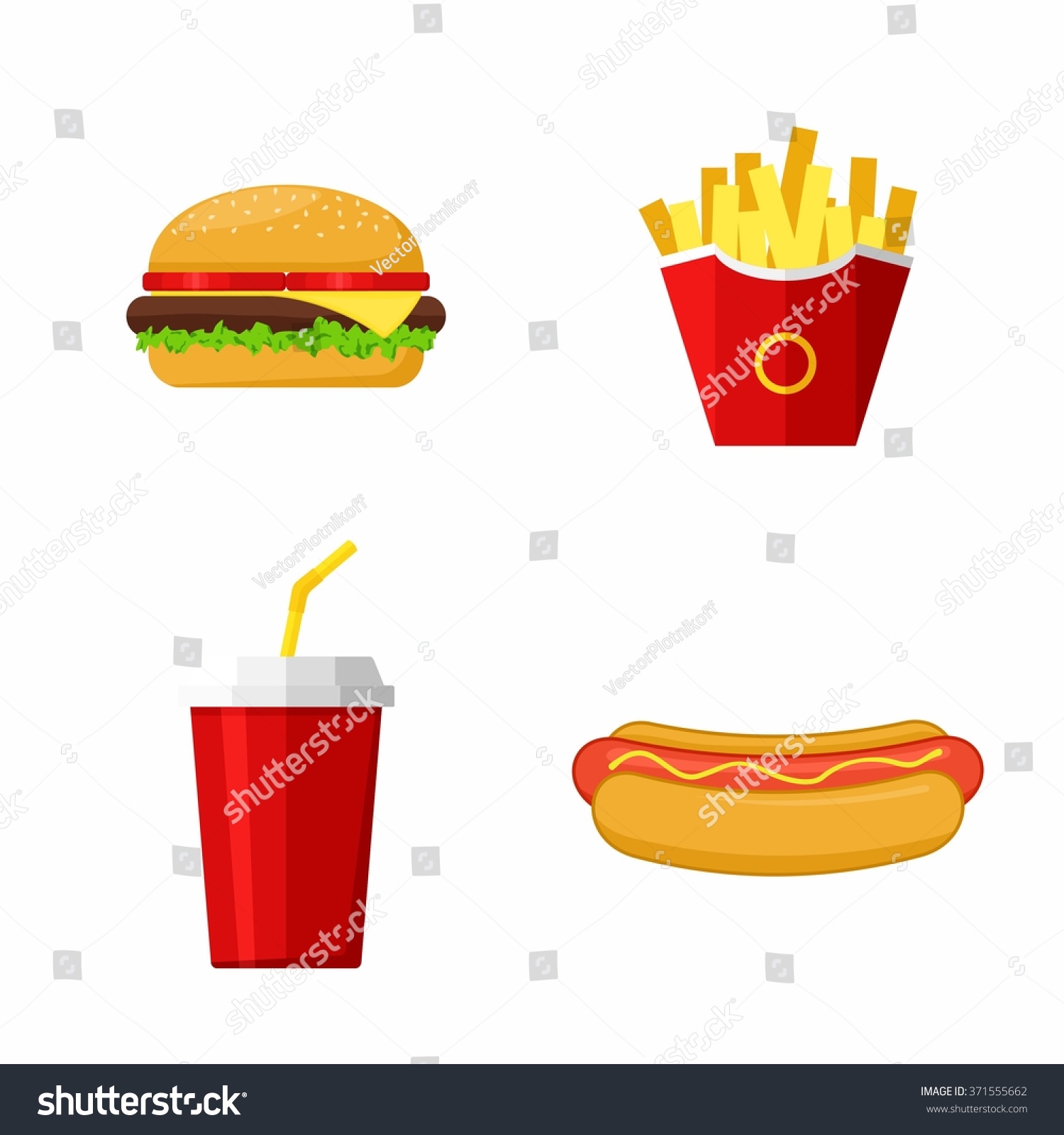 46,243 Burger flat icon Images, Stock Photos & Vectors | Shutterstock