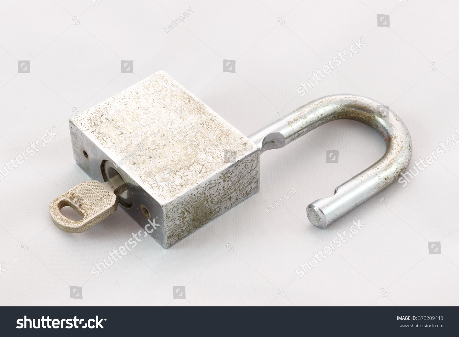 Old Master Key Rusty Key Lock Stock Photo 372209440 Shutterstock   Stock Photo Old Master Key Rusty And Key Lock On White Background 372209440 