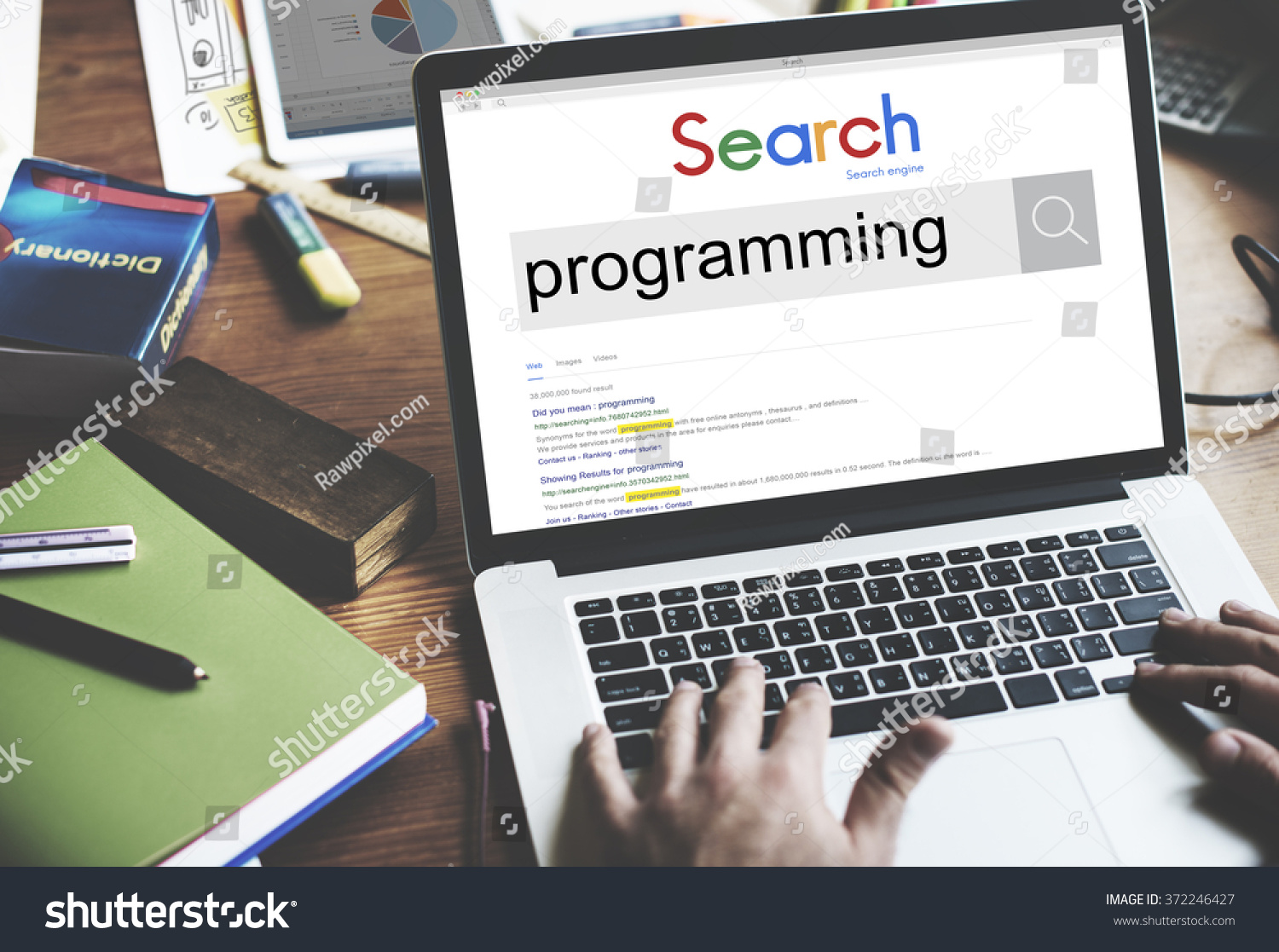 Program Programming Computer Technology Digital Concept Stock Photo ...