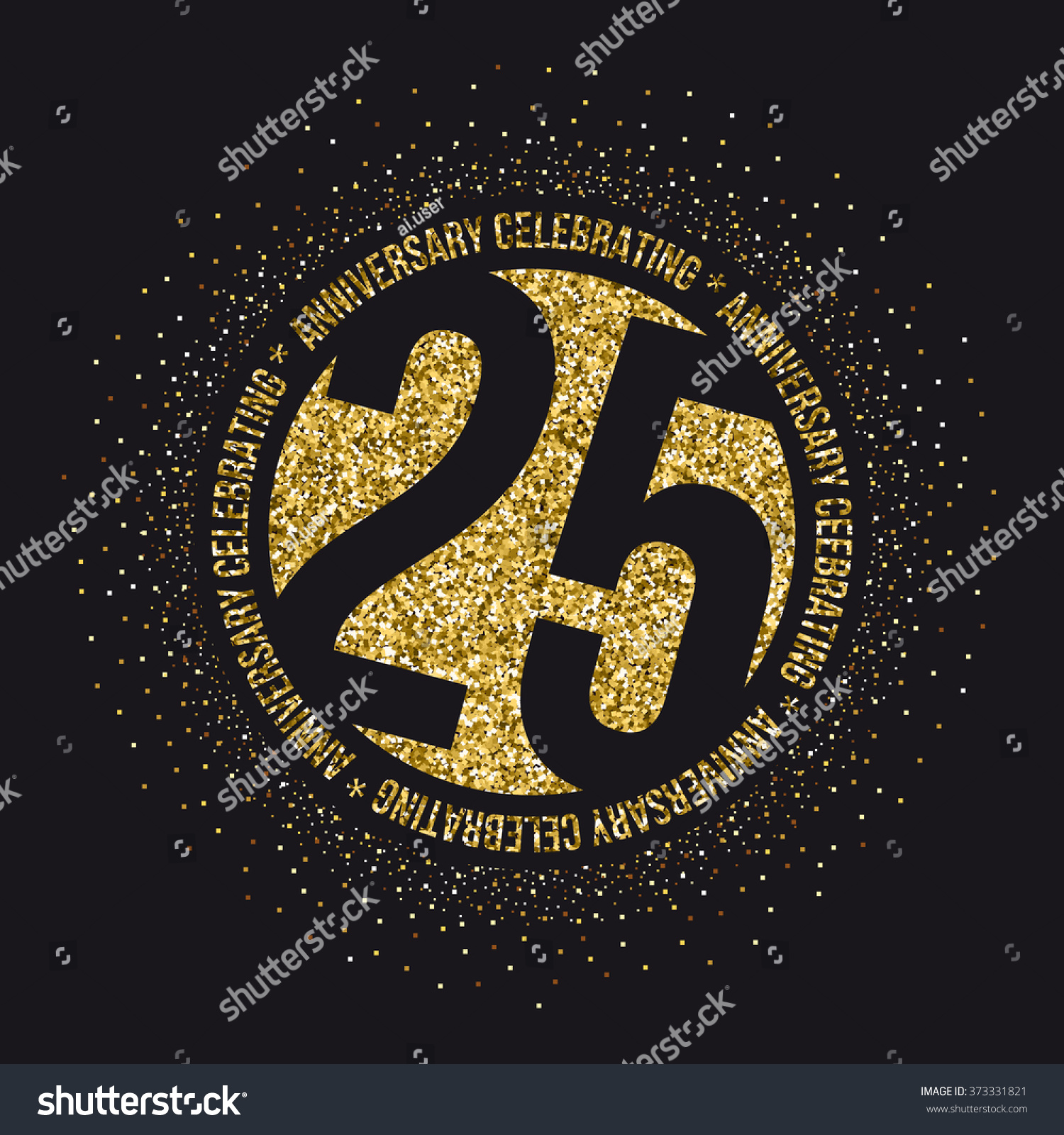 Лого на день рождения 25 лет