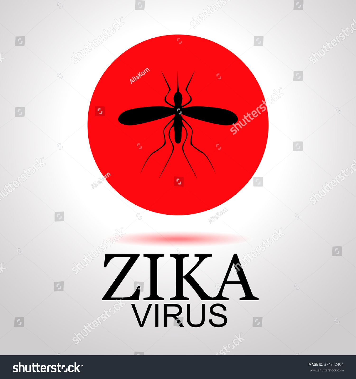 Sets Mosquito Image Icons One Icon Stock Vector (Royalty Free ...