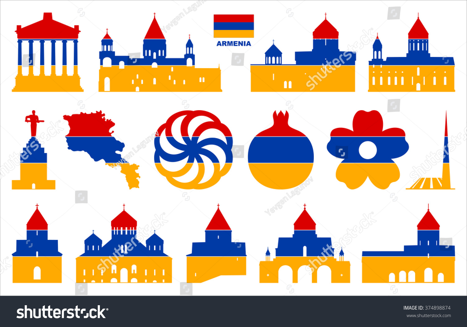 stock-vektor-vector-symbols-armenia-map-armenia-bez-autorsk-ch