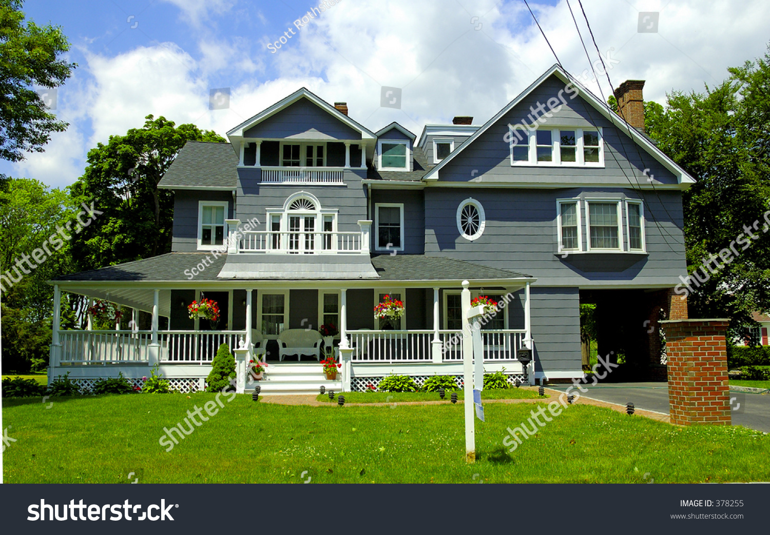 Photo Victorian Style Home Stock Photo 378255 | Shutterstock