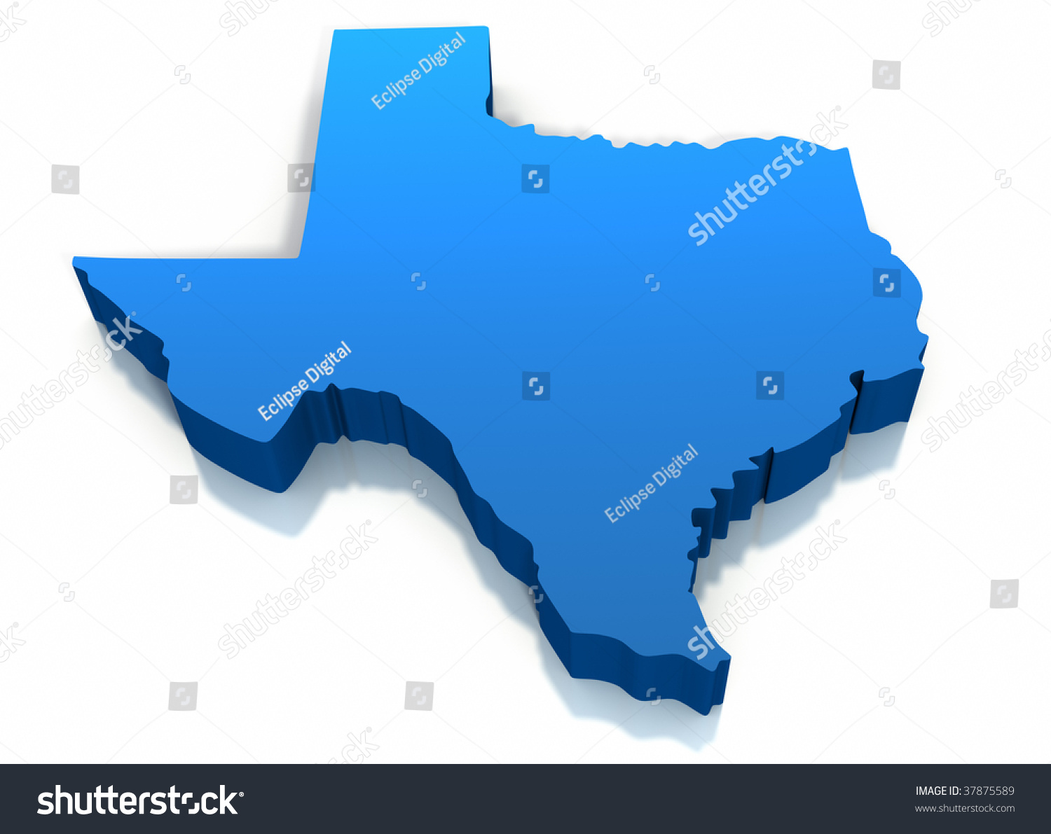 United States Texas Map Outline On Stock Illustration 37875589 Shutterstock 8356