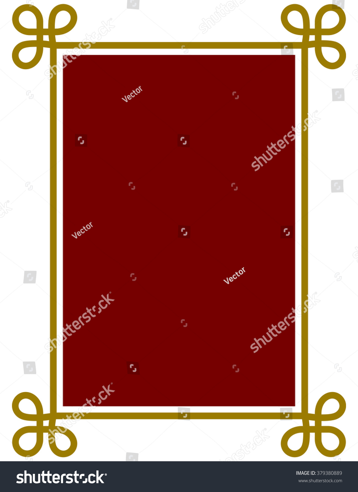 Border Frame Deco Plaque Vector Art Stock Vector Royalty Free