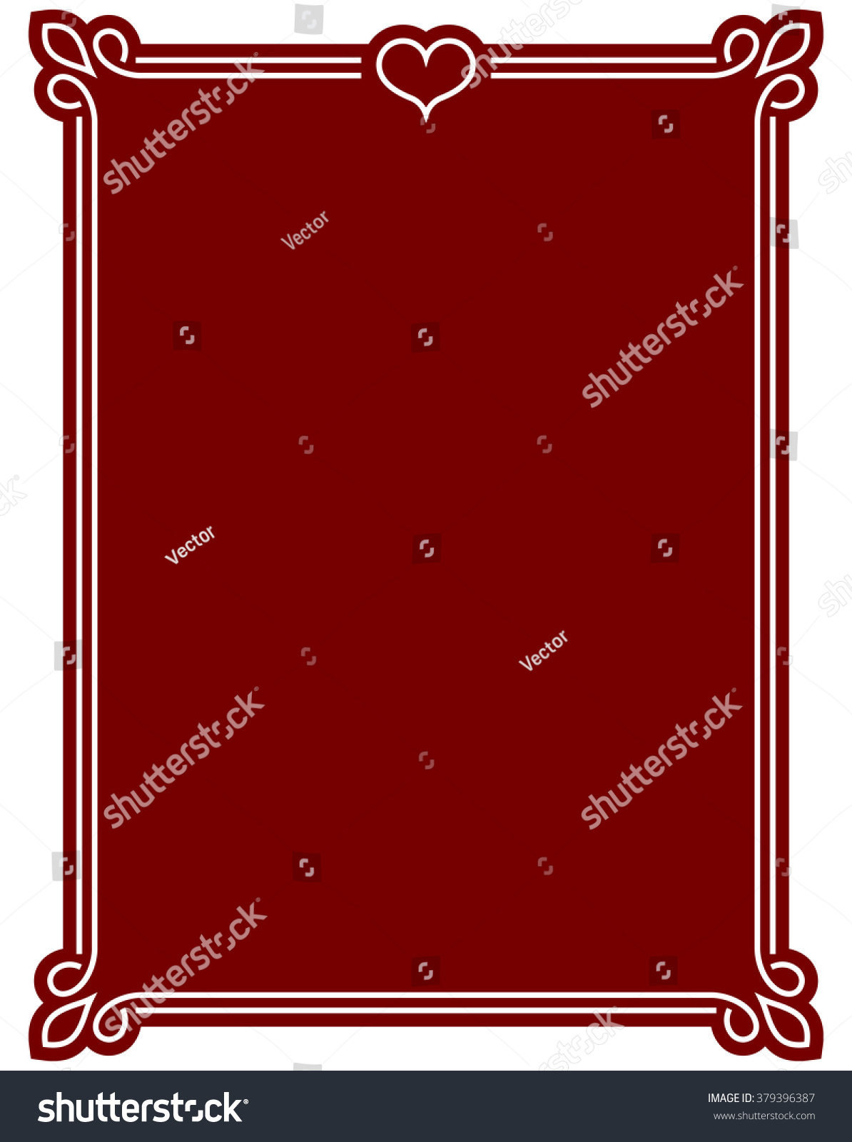 Border Frame Deco Plaque Vector Art Stock Vector Royalty Free