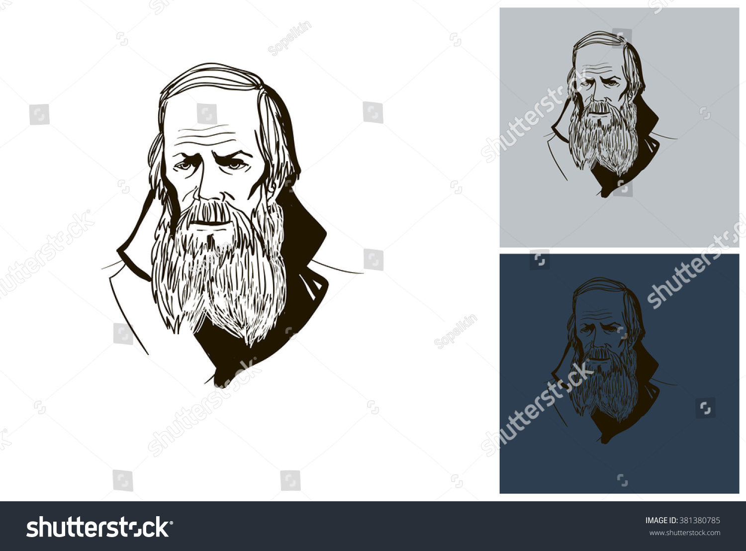 Fyodor Mikhailovich Dostoevsky вектор