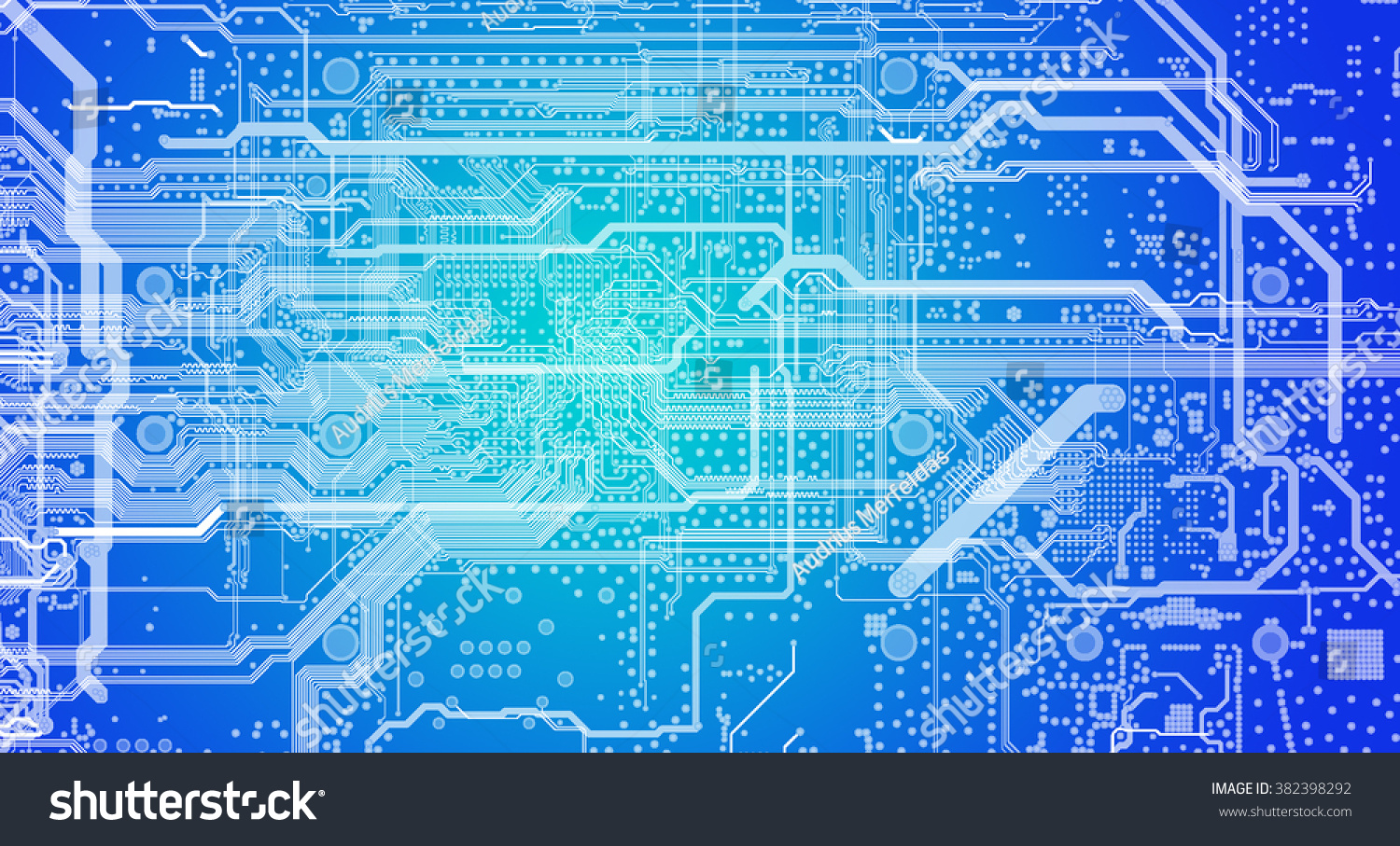 Electronic Embedded System Design Process Pcb Stock Illustration 