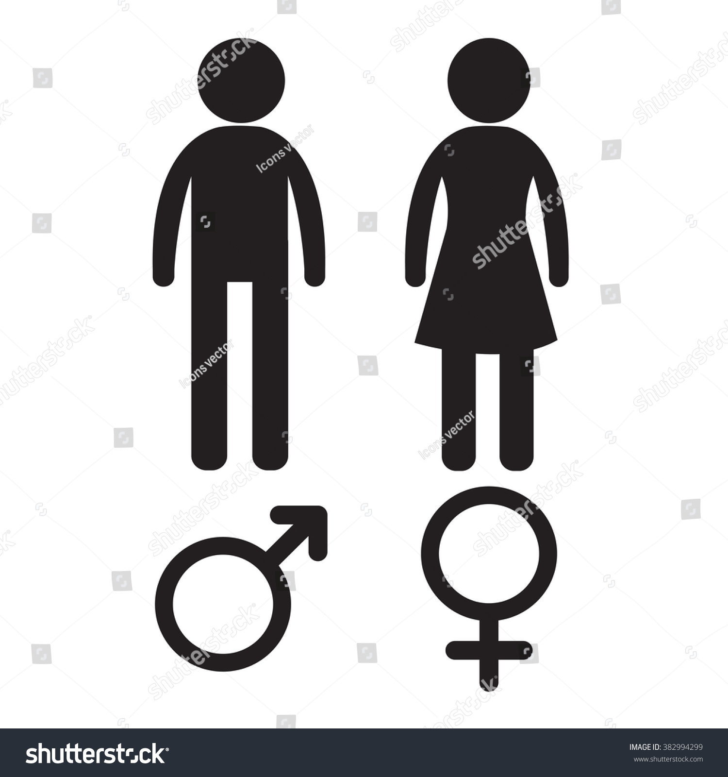 Man Woman People Icon Illustration Design Stock Vector (Royalty Free ...