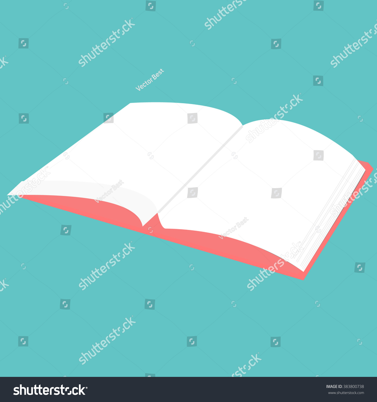 Book Mockup Vector Illustration Stock Vector Royalty Free Shutterstock