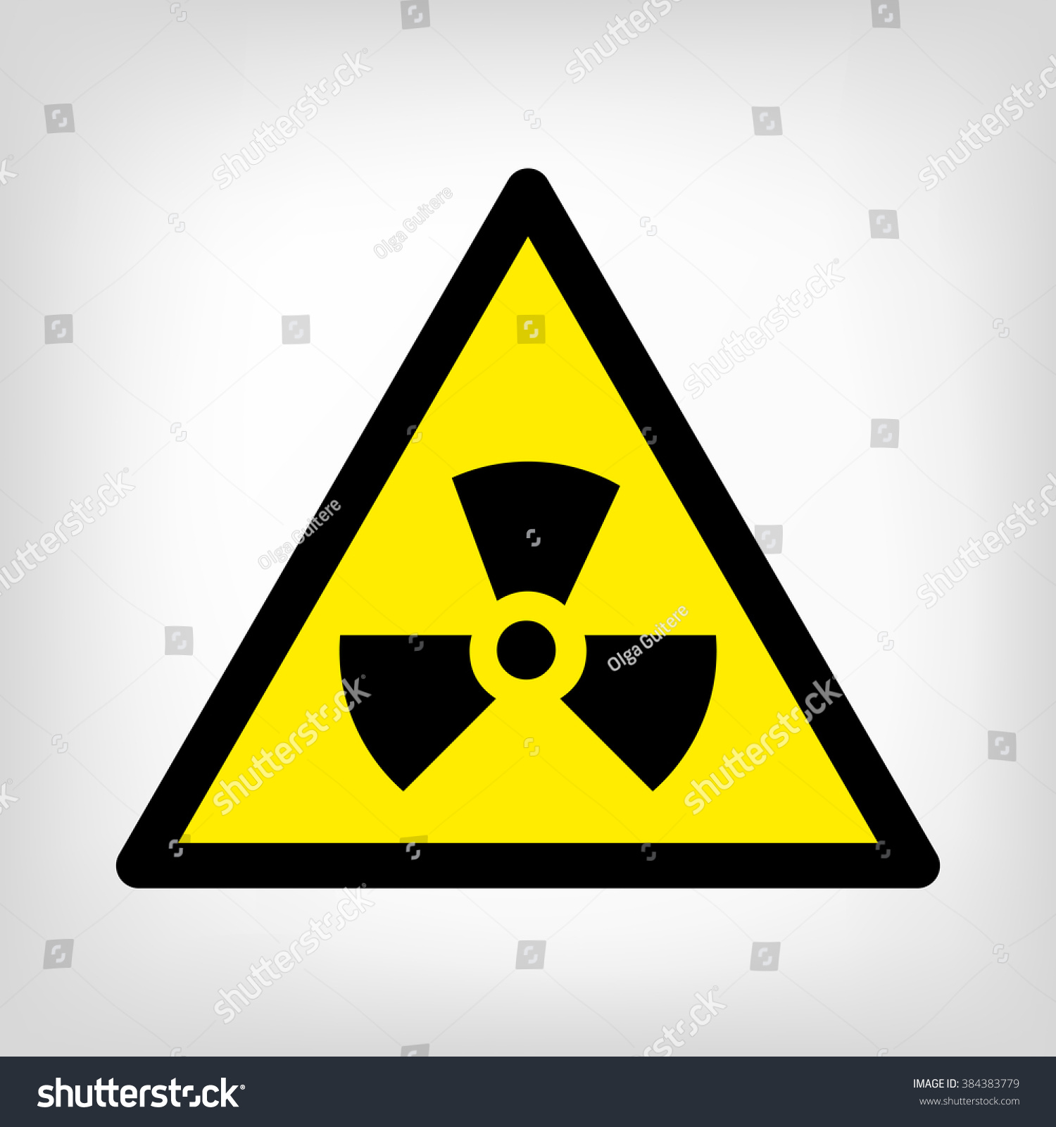 Danger Sign Yellow Triangle Vector Stock Vector (Royalty Free ...