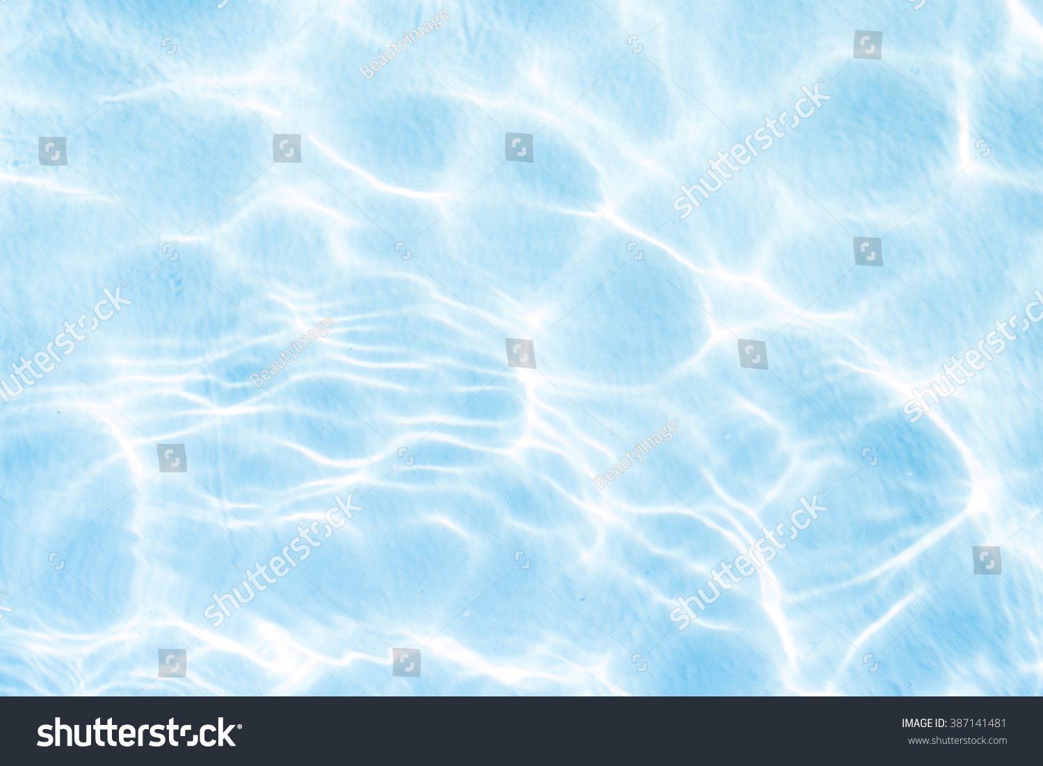 Blue Pool Water Background Stock Photo 387141481 | Shutterstock