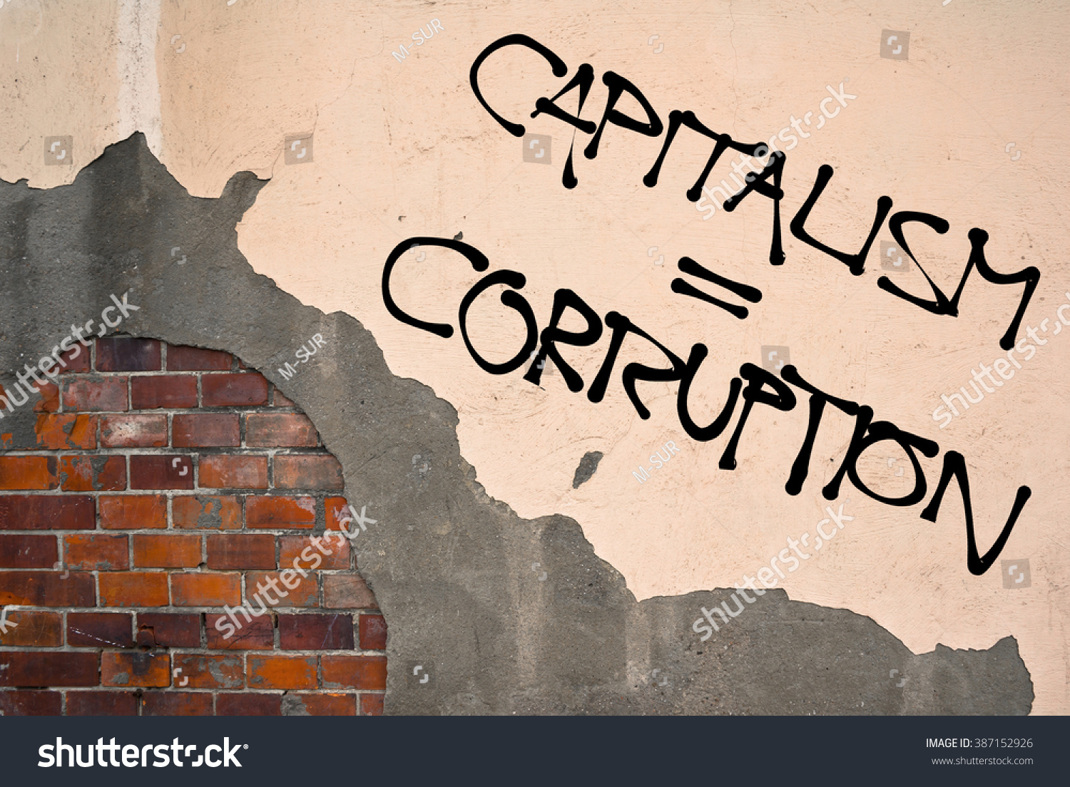 stock-photo-handwritten-graffiti-capitalism-is-corruption-sprayed-on-the-wall-anarchist-aesthetics-387152926.jpg