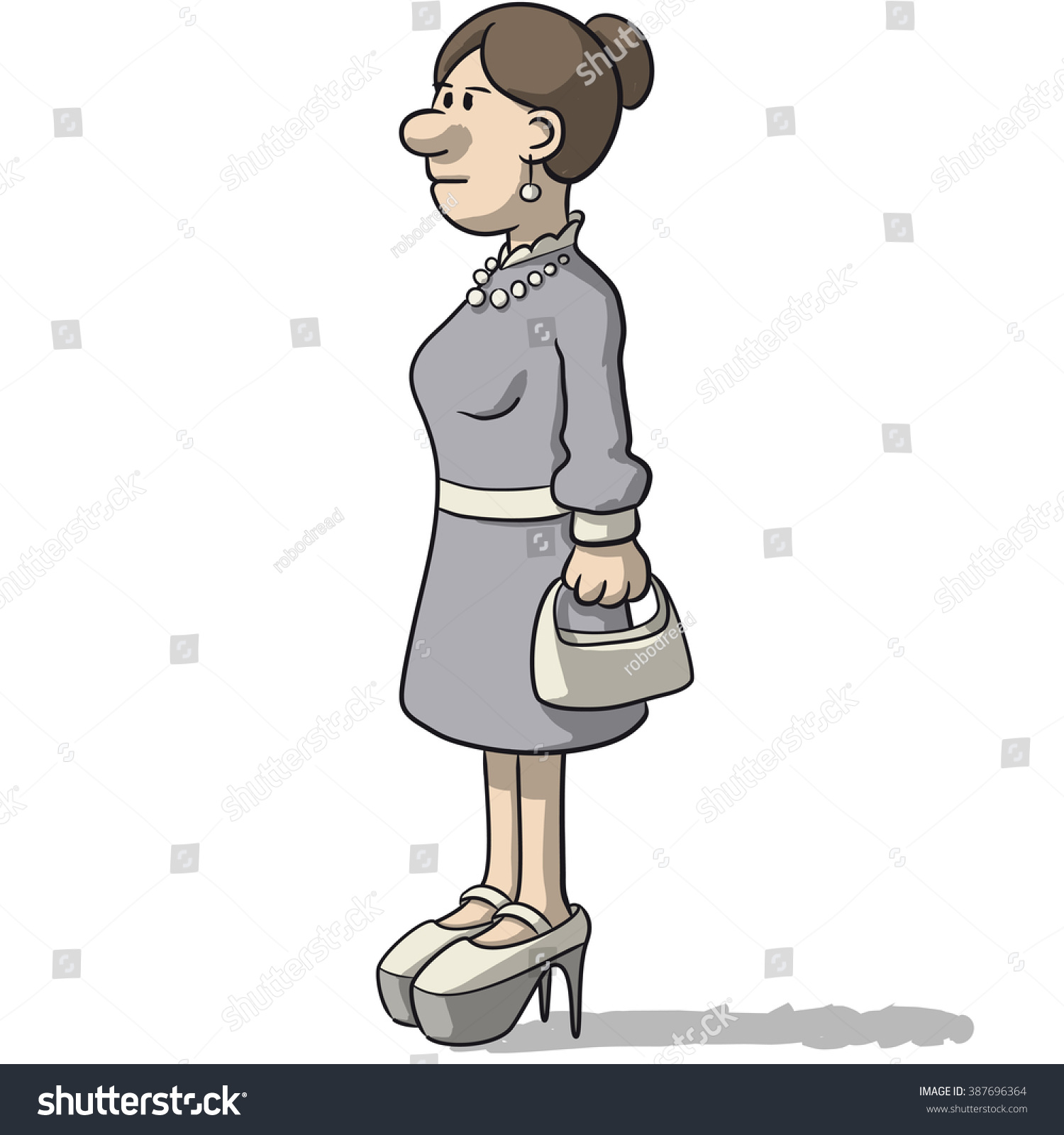 Cute Female Cartoon Characters Stock Vector Royalty Free 387696364 Cute Female Cartoon Characters Stock Vector Royalty Free 387696364