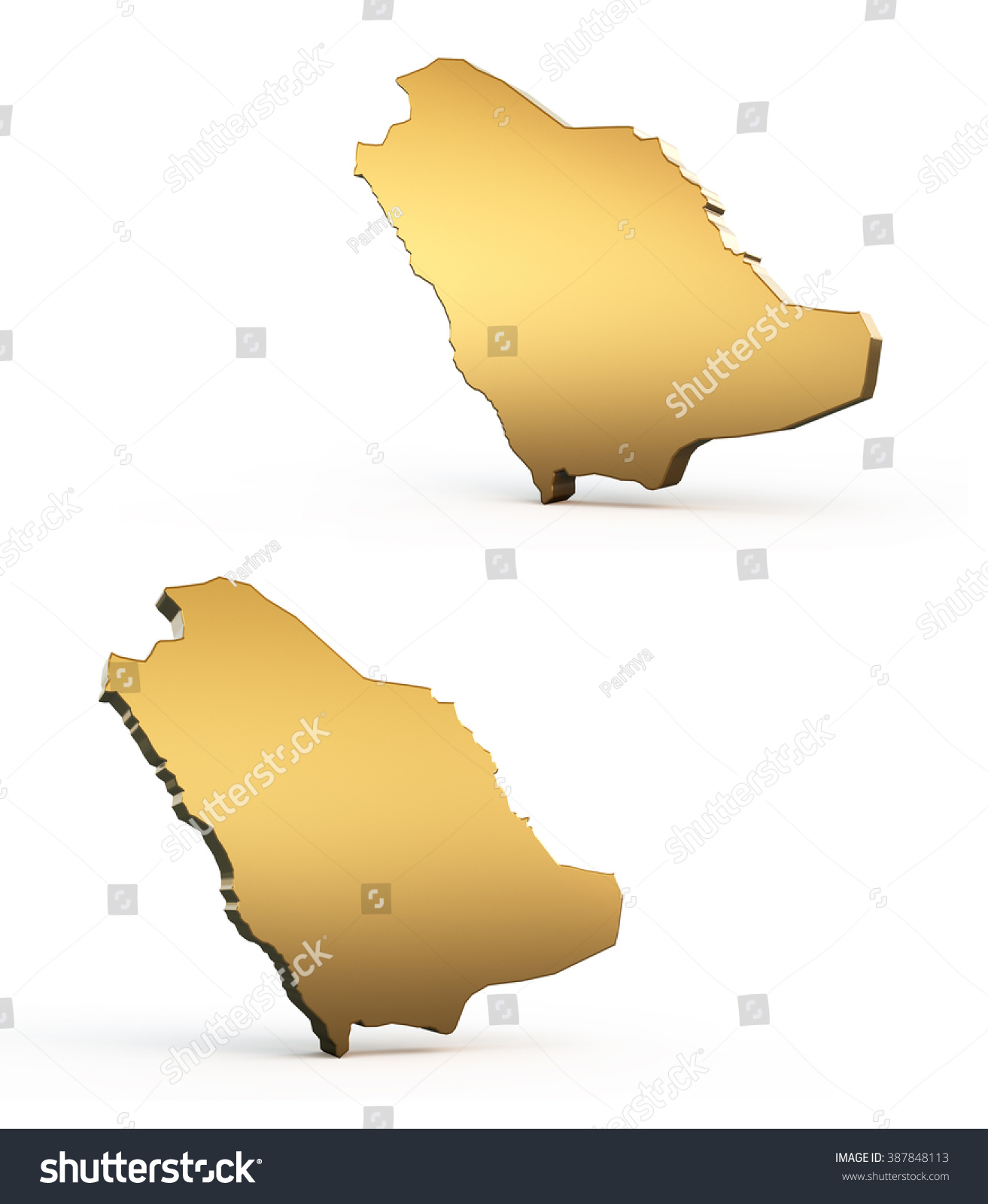 Saudi Arabia Map Stock Illustration 387848113 | Shutterstock