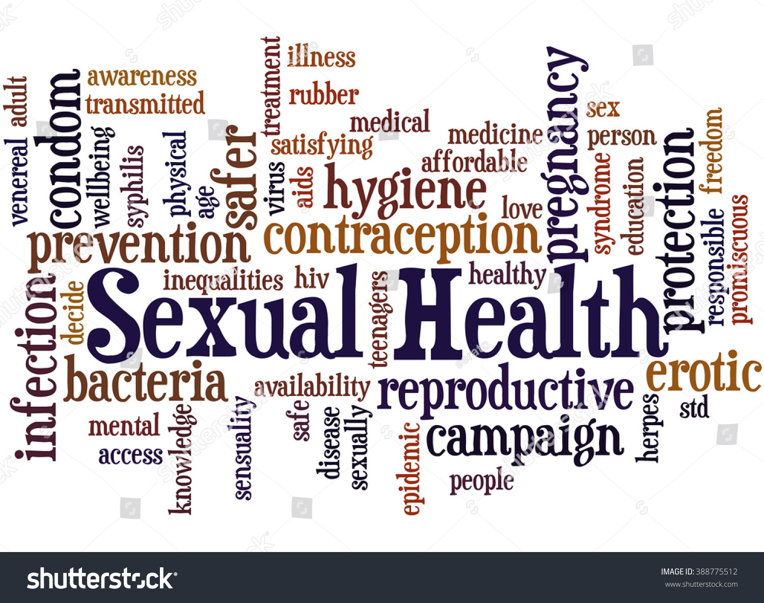 Sexual Health Word Cloud Concept On Stock Illustration 388775512 Shutterstock 0917