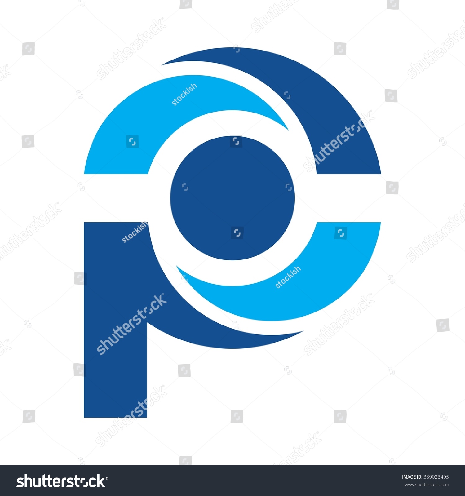 P Logo Vector Stock Vector (Royalty Free) 389023495 | Shutterstock