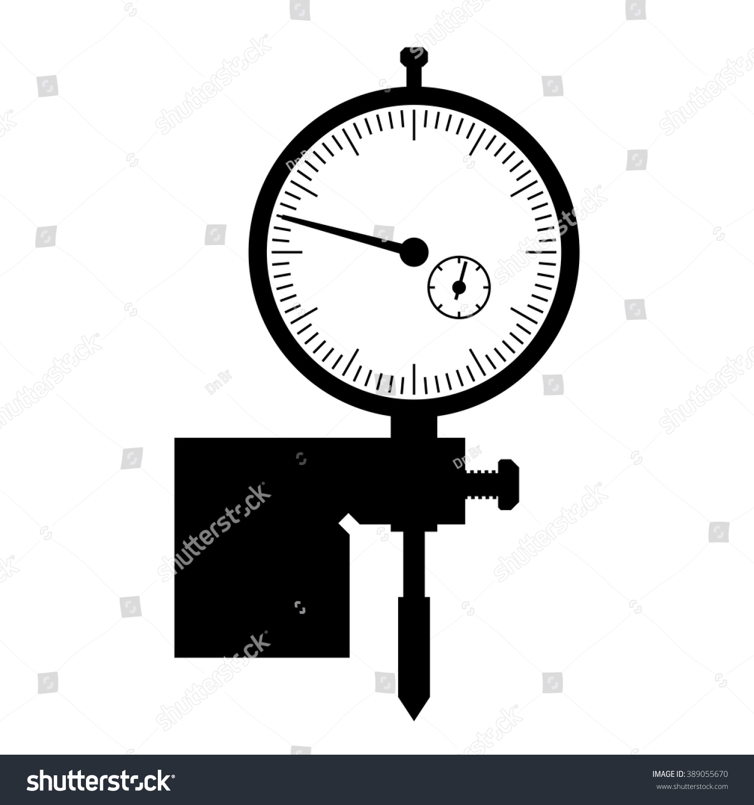 Depth Gauge Stock Vector (Royalty Free) 389055670 | Shutterstock