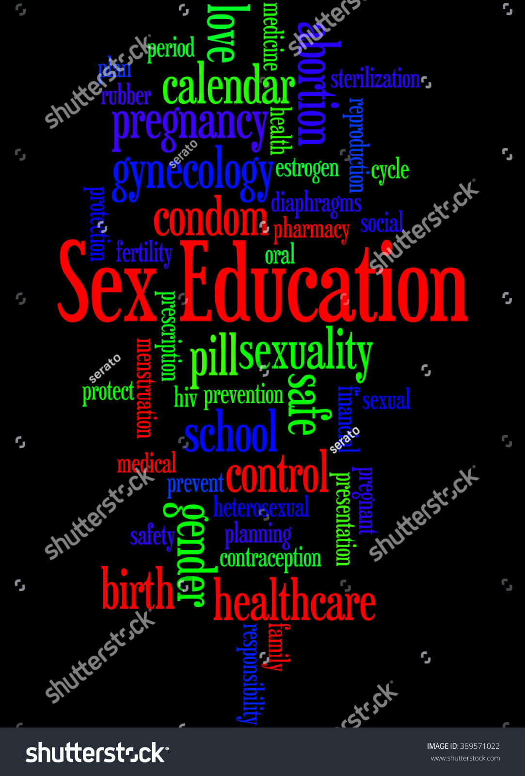 Sex Education Word Cloud Concept On 스톡 일러스트 389571022 Shutterstock 0843