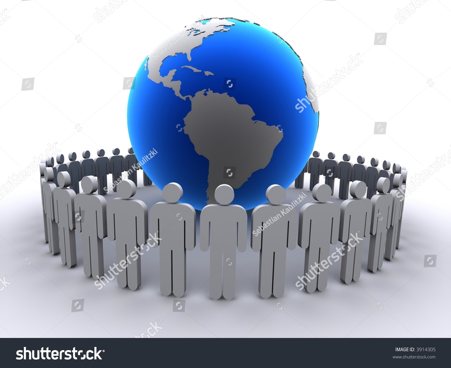 3d Human Signs Stock Illustration 3914305 | Shutterstock