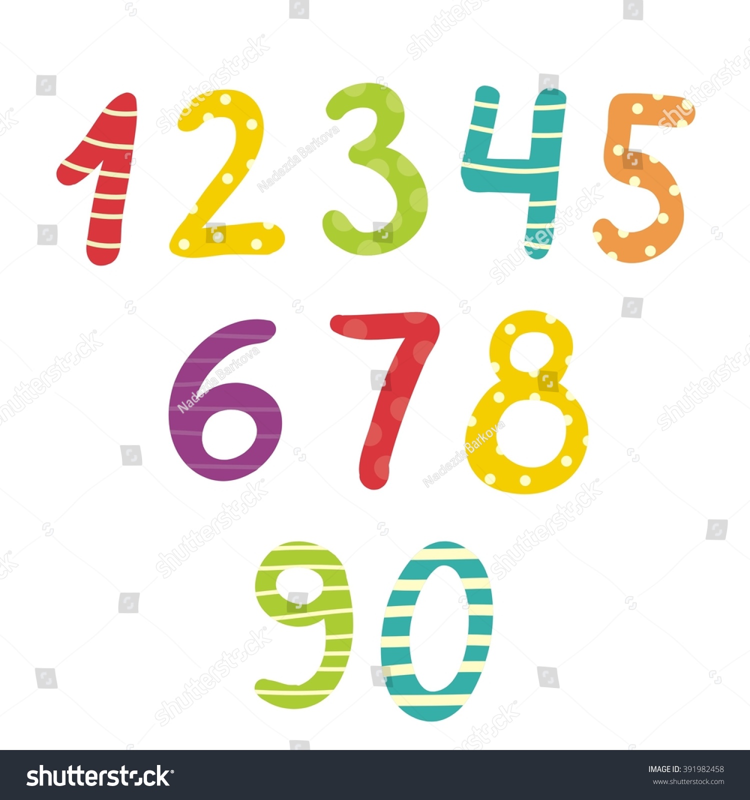 Learn Count Numbers Funny Cartoon Stock Vector Royalty Free 391982458 Learn Count Numbers Funny Cartoon Stock Vector Royalty Free 391982458