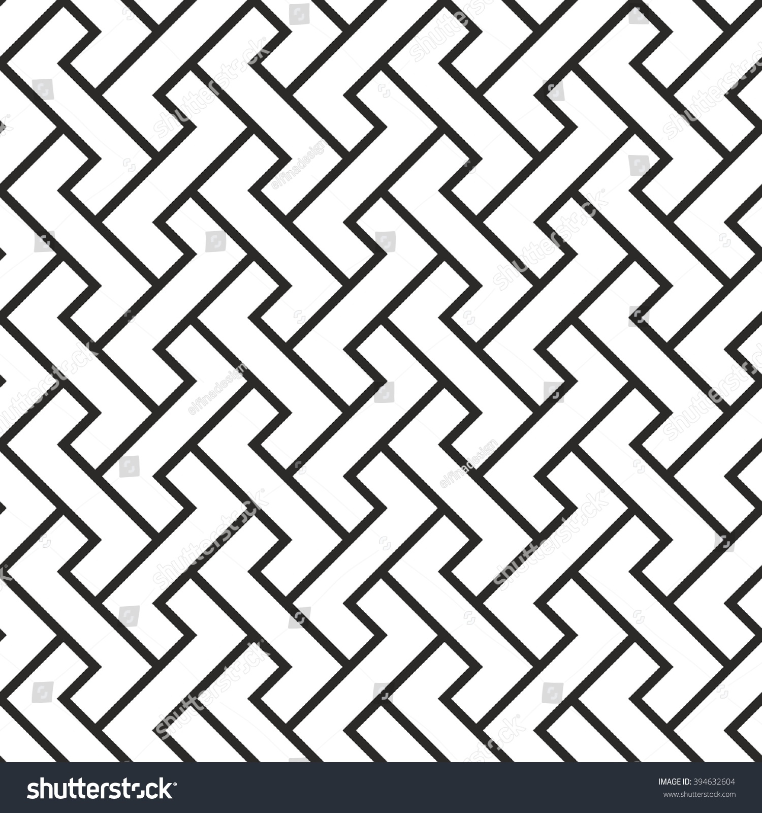 interlocking geometric patterns