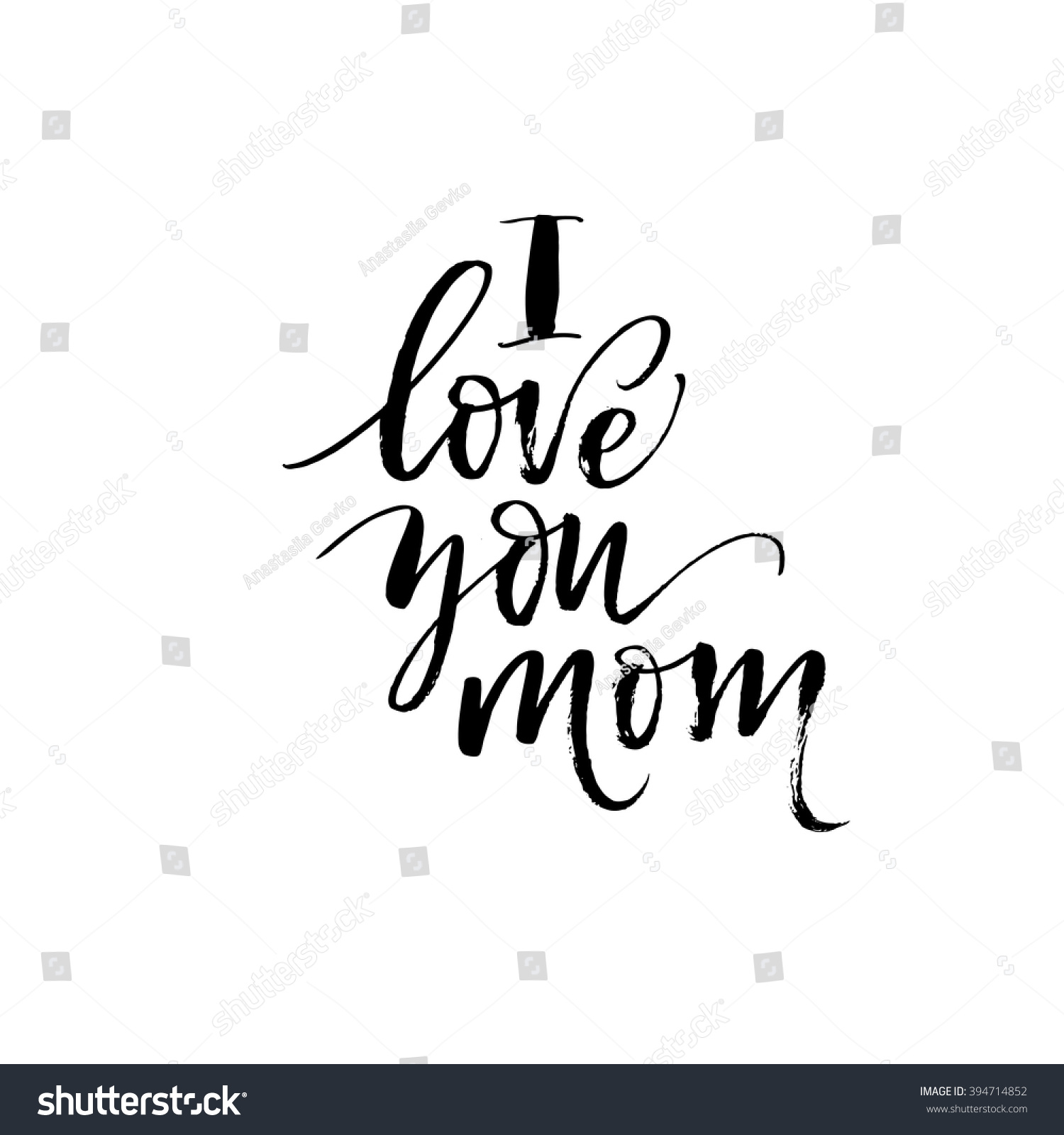 Love You Mom Lettering 13 187 Images Photos Et Images Vectorielles De Stock Shutterstock