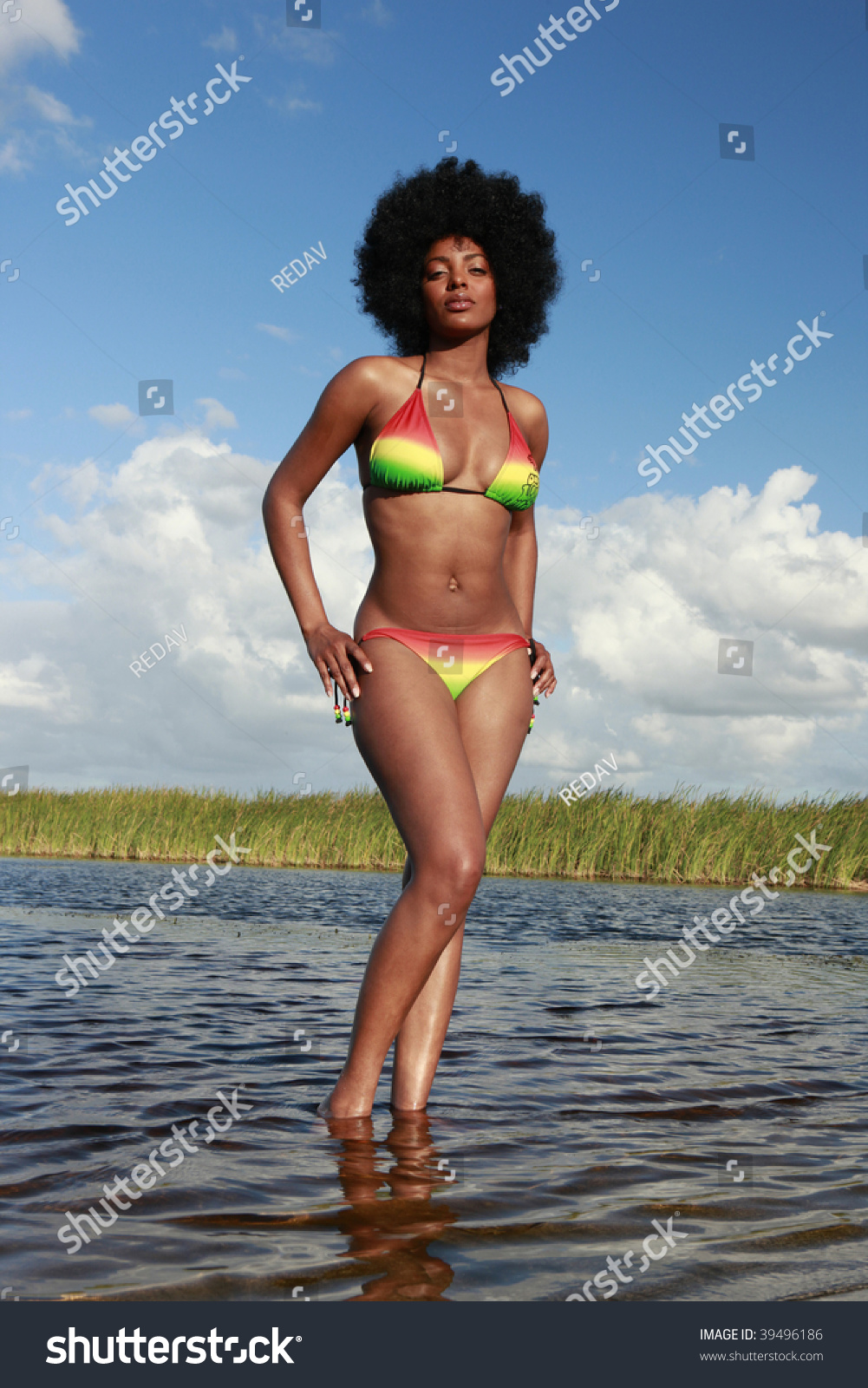 Ebony Girl Bikini