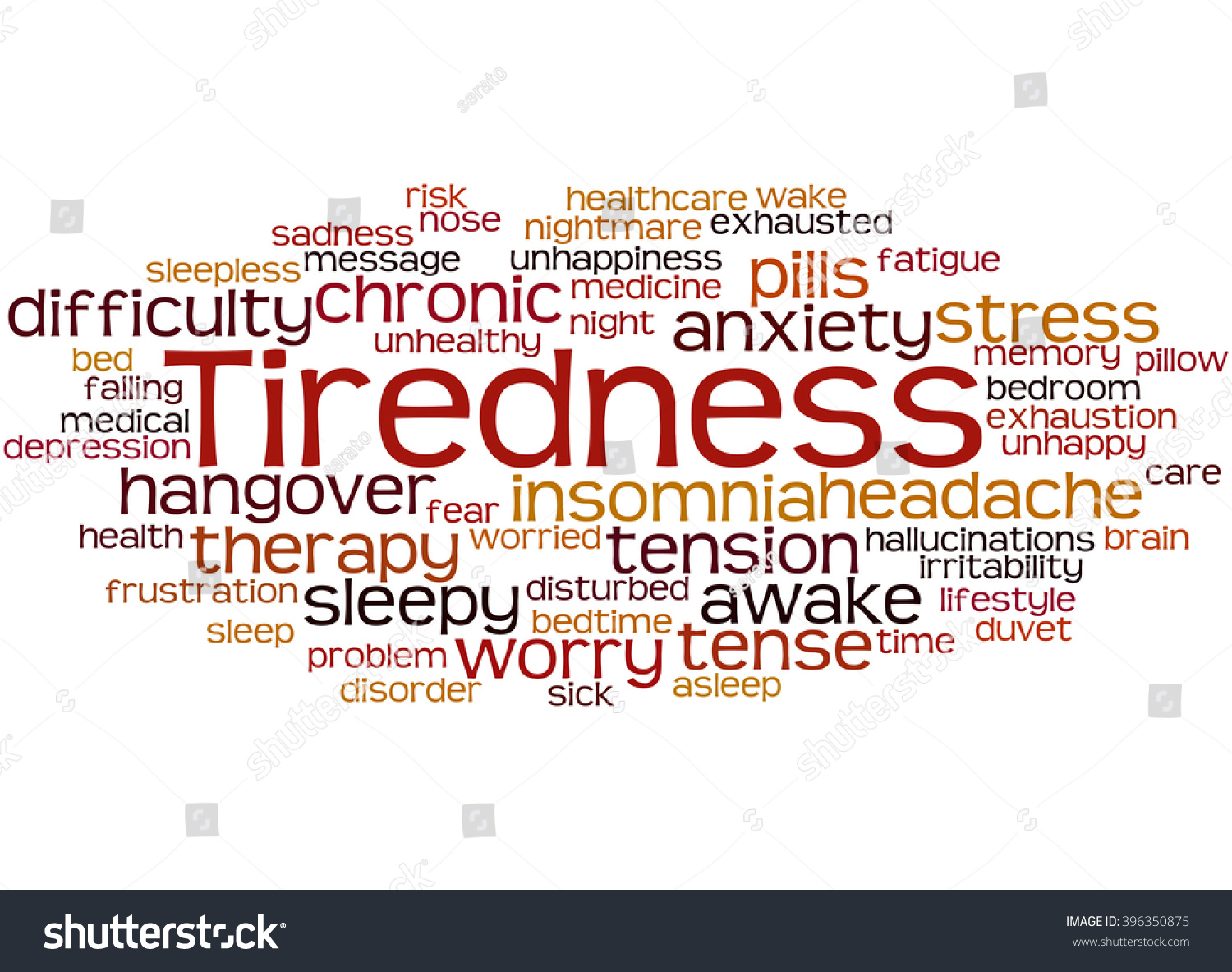 tiredness-word-cloud-concept-on-white-stock-illustration-396350875