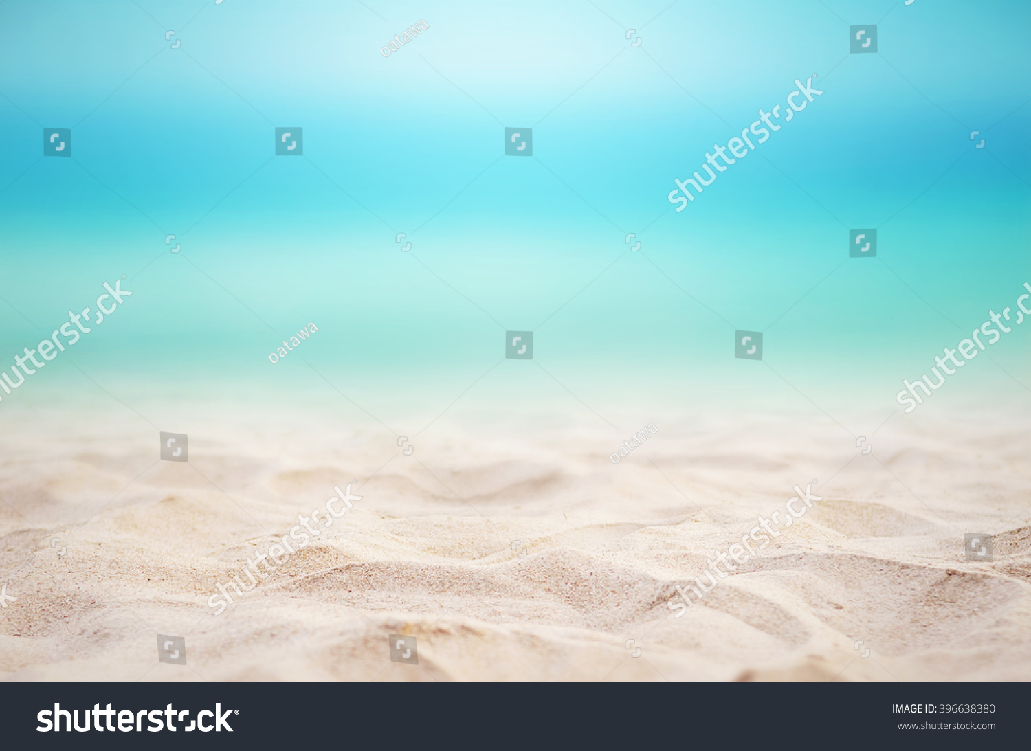 Close Sand Blurred Sea Sky Background Stock Photo 396638380 | Shutterstock