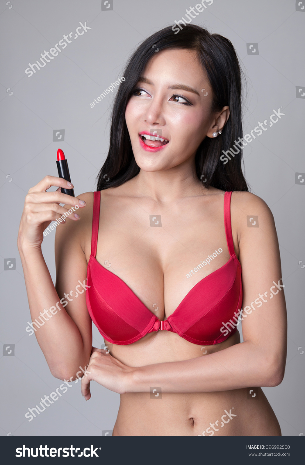 Beautiful Sexy Young Asian Woman image
