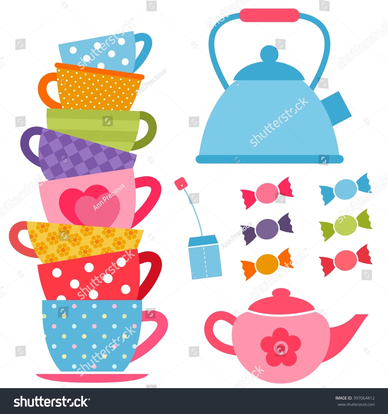 22,166 Teapot Cups Blue Images, Stock Photos & Vectors | Shutterstock