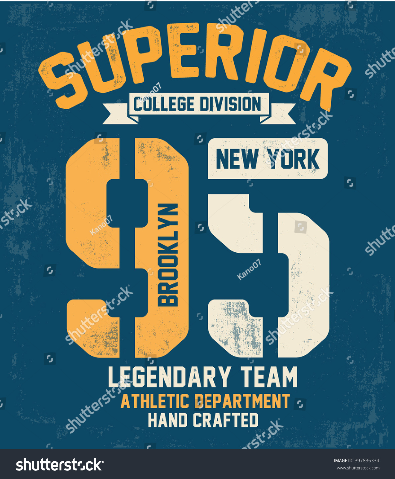 College Vector Label Print Design T Stock Vector (Royalty Free ...