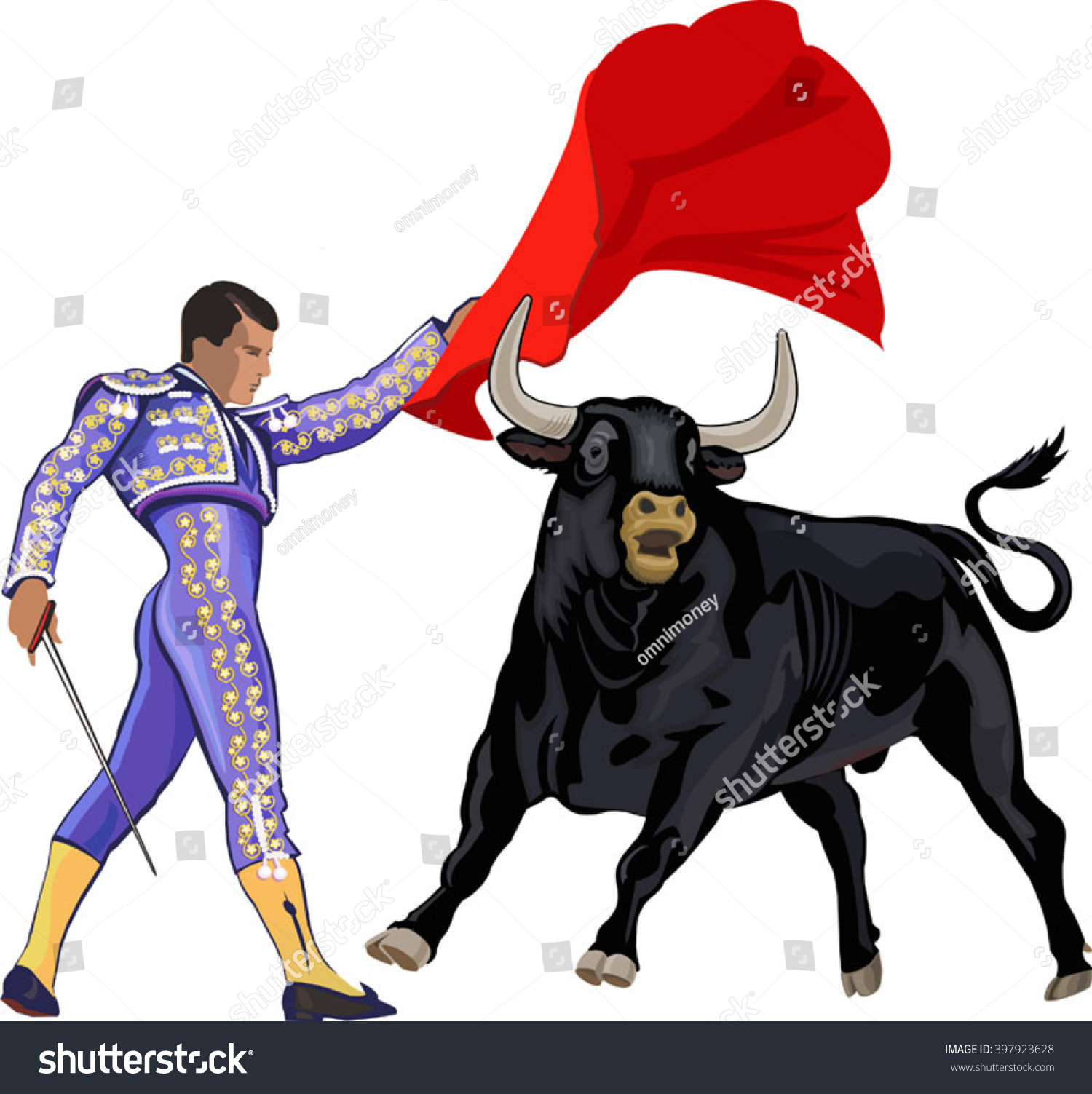 Символ Испании – бык коррида