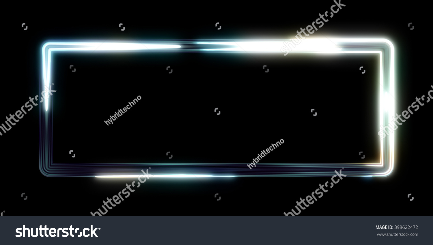 Glow Frame Background Stock Illustration 398622472 | Shutterstock