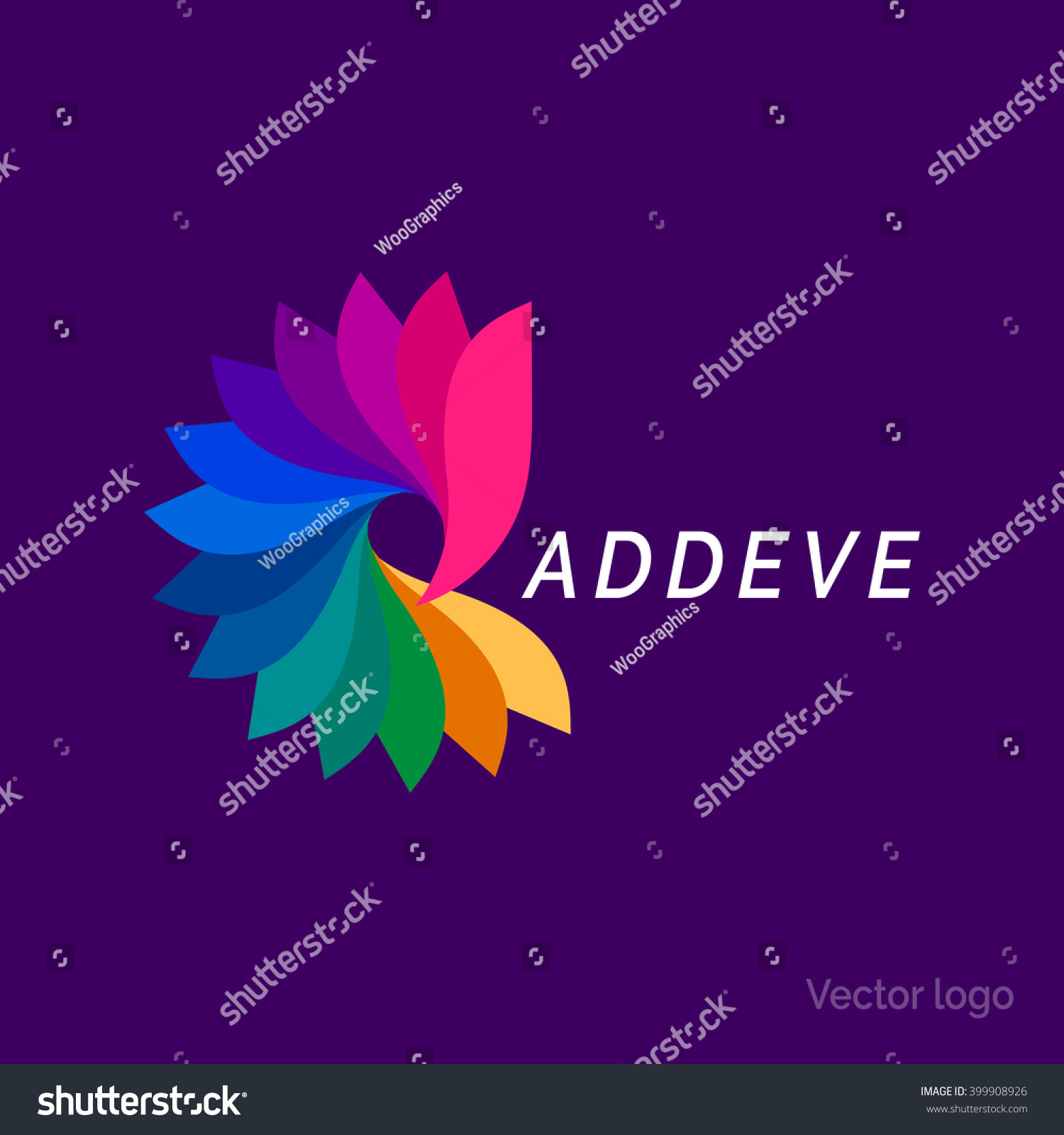 Creative Abstract Inspiration Vector Logo Design Stock Vector (royalty 